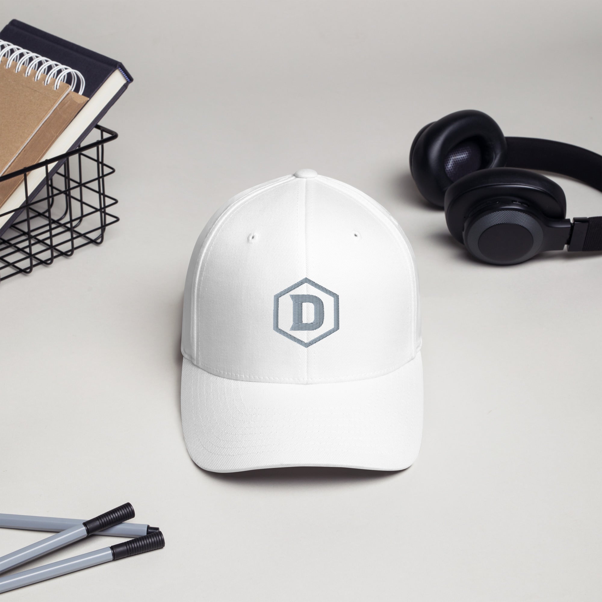 DROXXY čepice se stříbrným D – Twill Style | | DROXXY