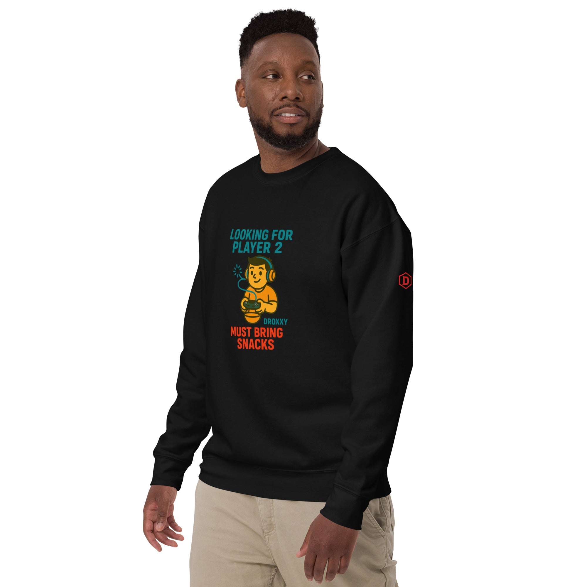 DROXXY – Looking for Player 2 Sweatshirt | | DROXXY