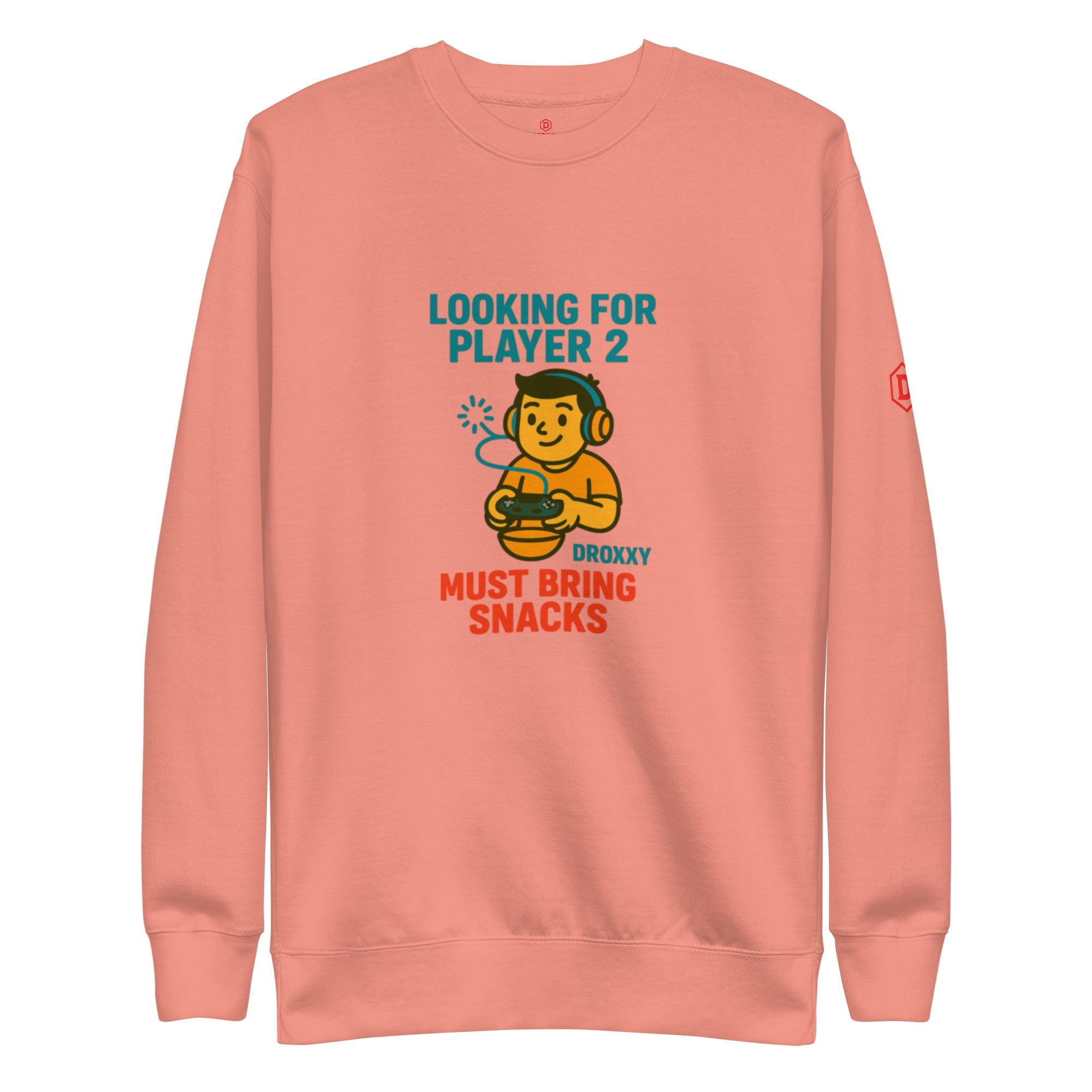 DROXXY – Looking for Player 2 Sweatshirt | | DROXXY