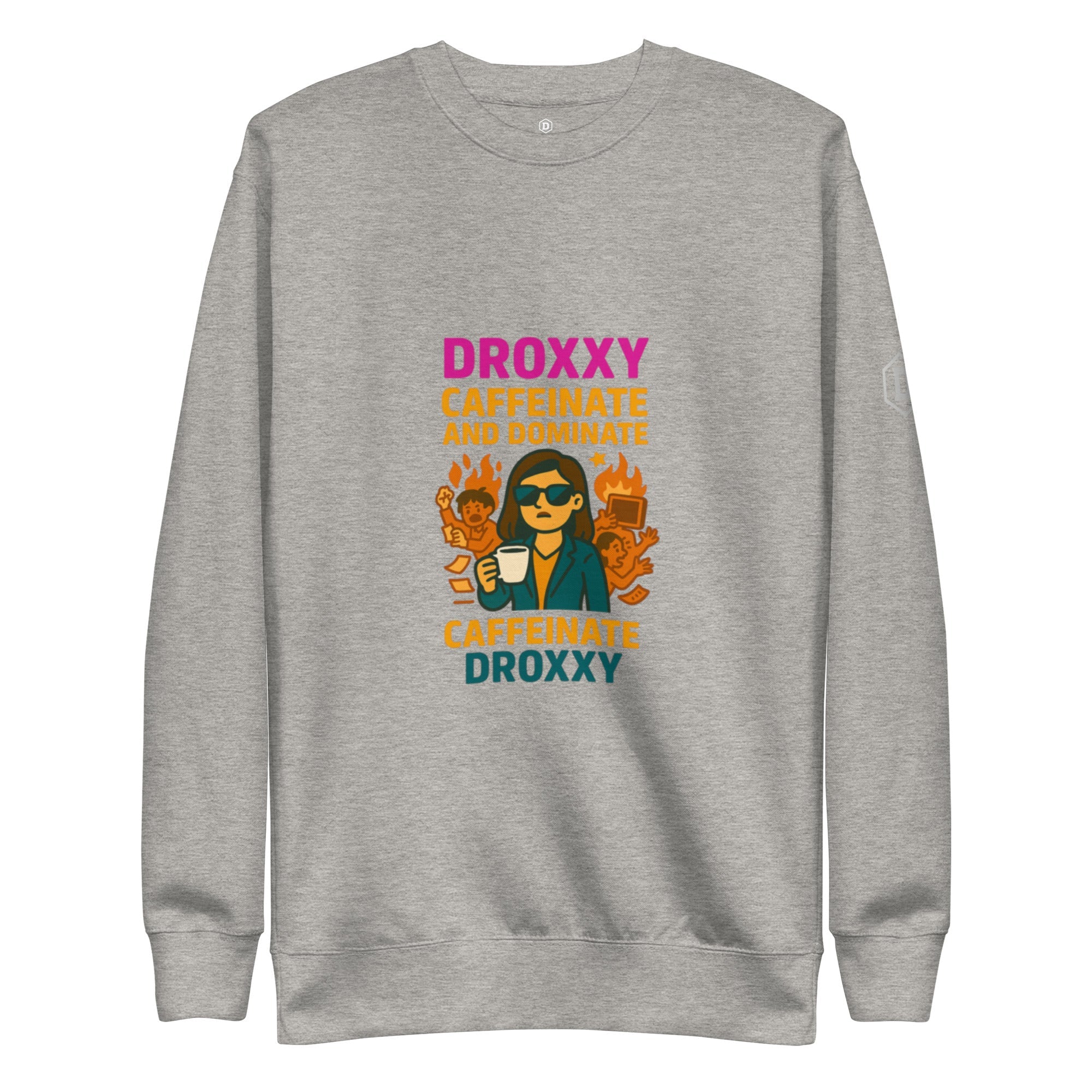 DROXXY mikina – Caffeinate and Dominate | | DROXXY