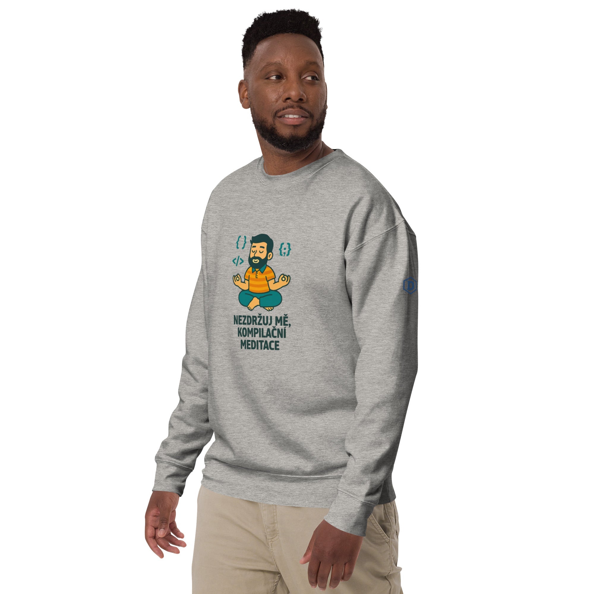 DROXXY Mikina „Kompilační klid“ – bez kapuce, zato s rovnováhou | | DROXXY