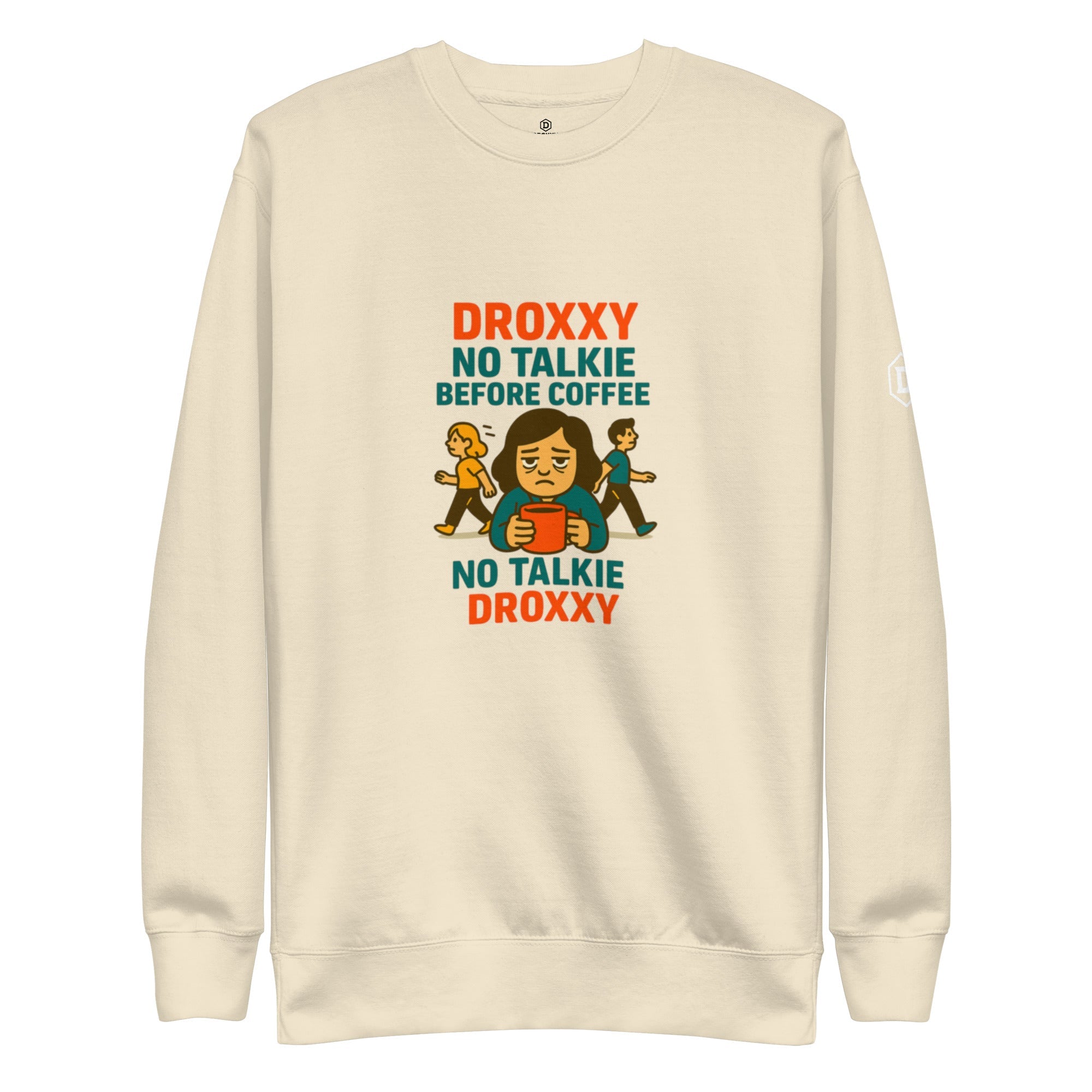 DROXXY mikina – No Talkie Before Coffee | | DROXXY