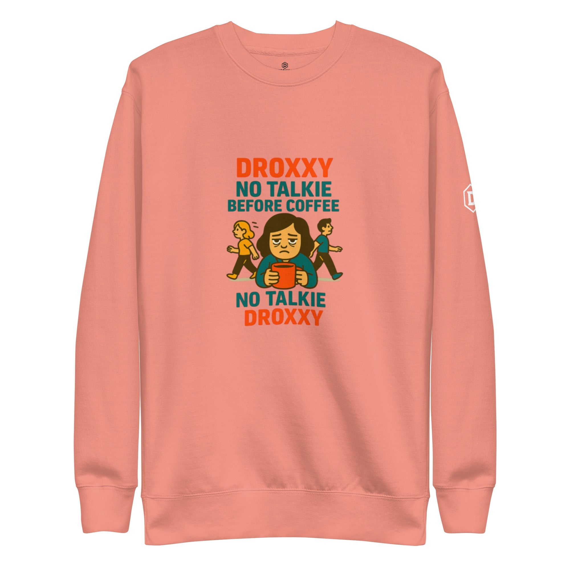 DROXXY mikina – No Talkie Before Coffee | | DROXXY