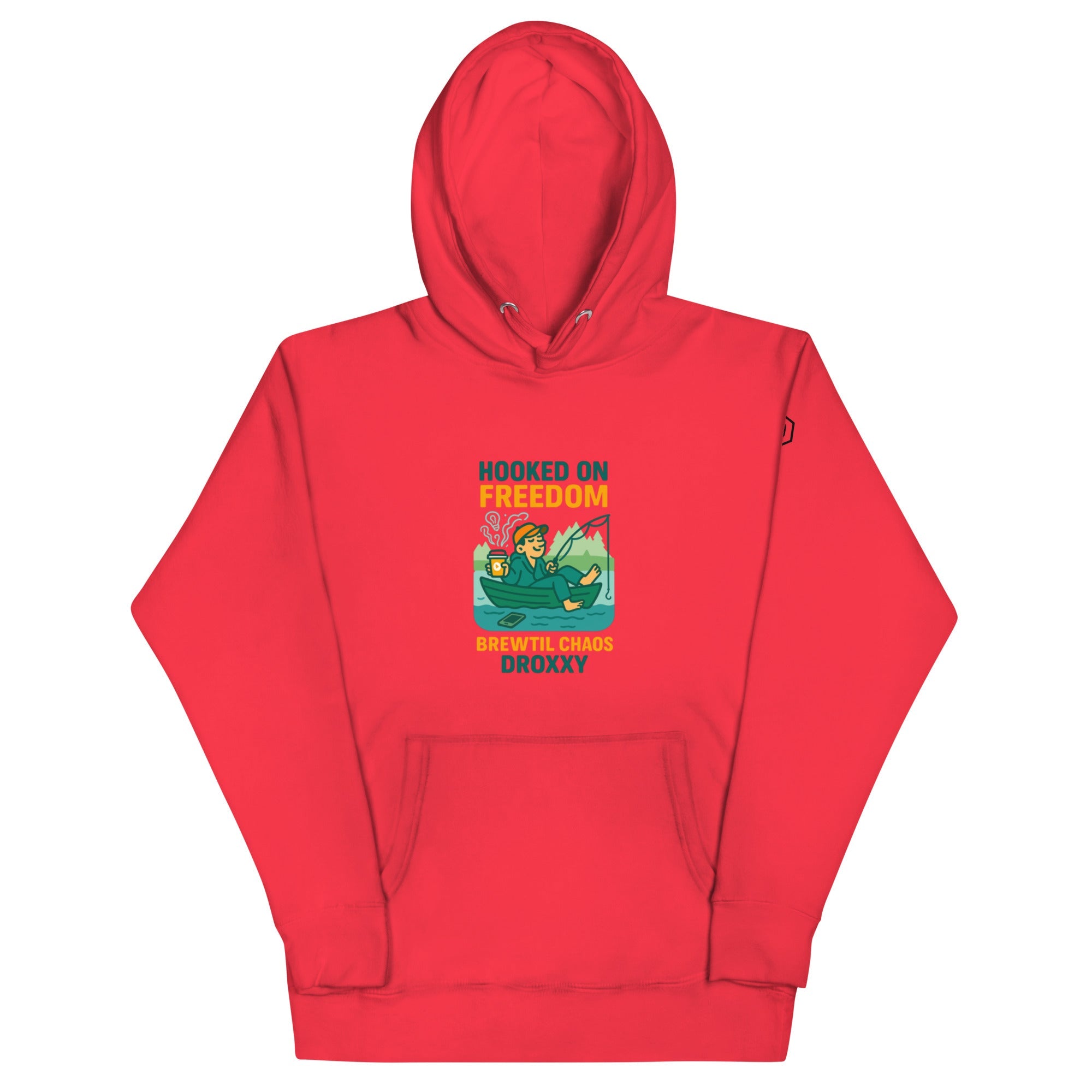 DROXXY mikina s kapucí – Hooked on Freedom | | DROXXY