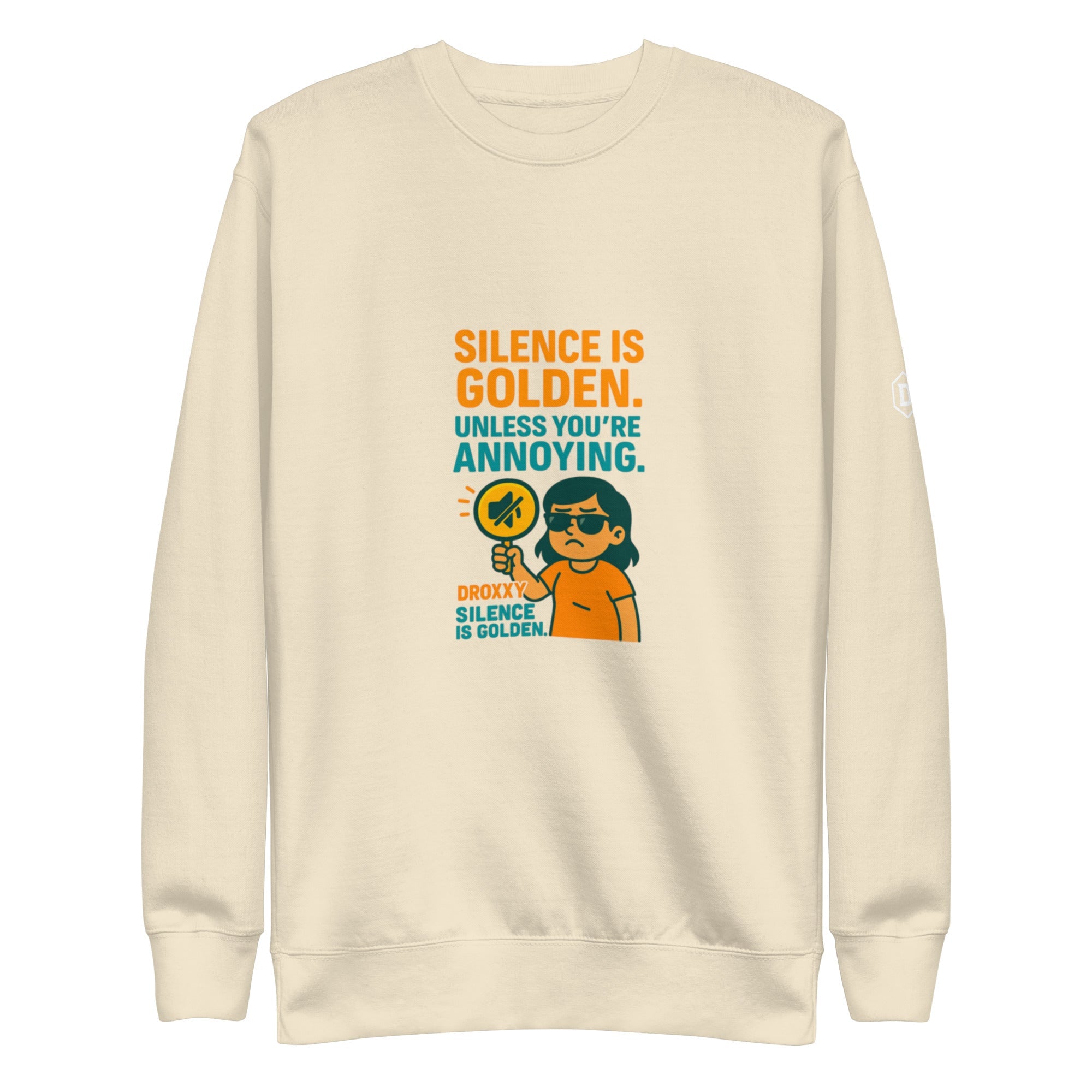 DROXXY mikina – Silence Is Golden | | DROXXY