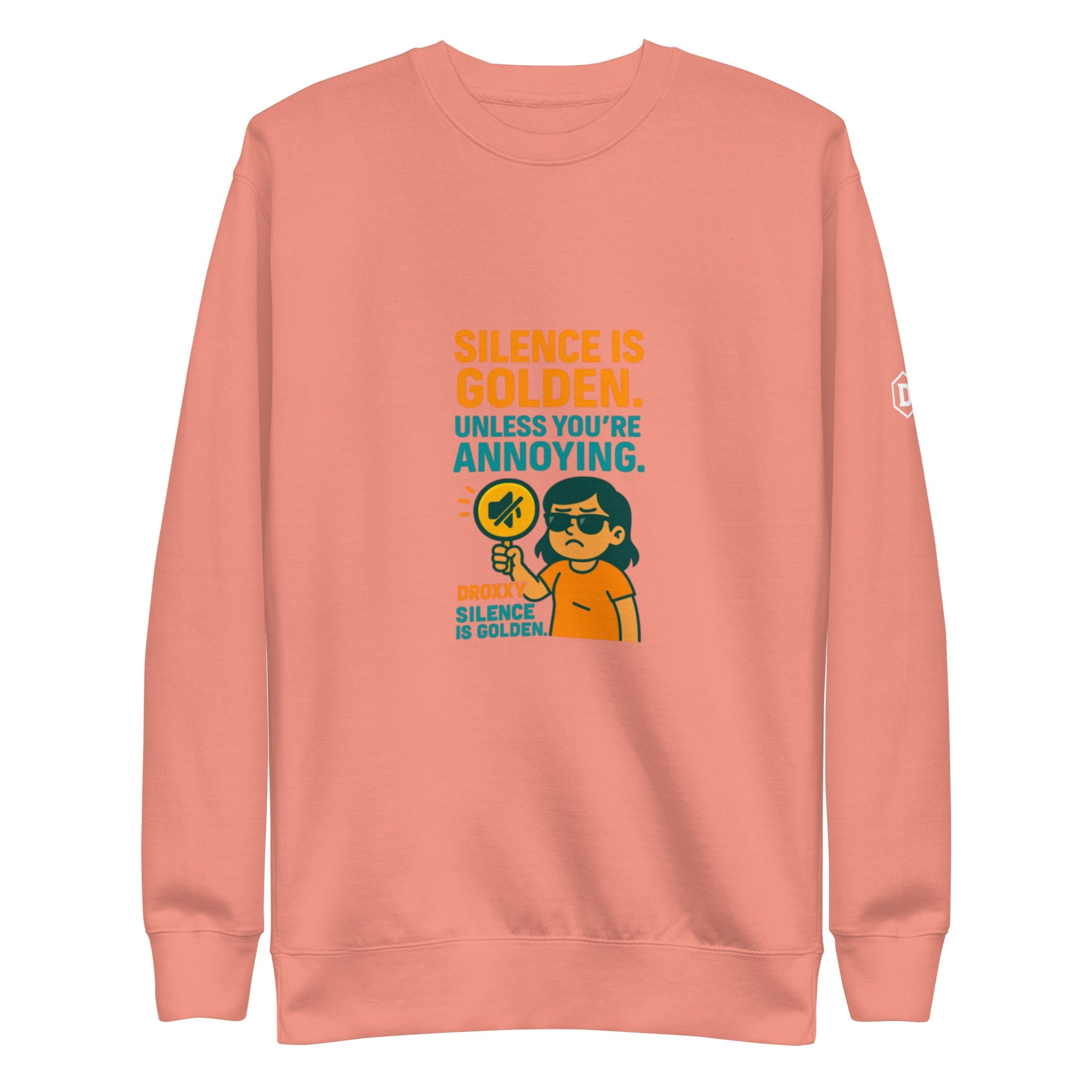 DROXXY mikina – Silence Is Golden | | DROXXY