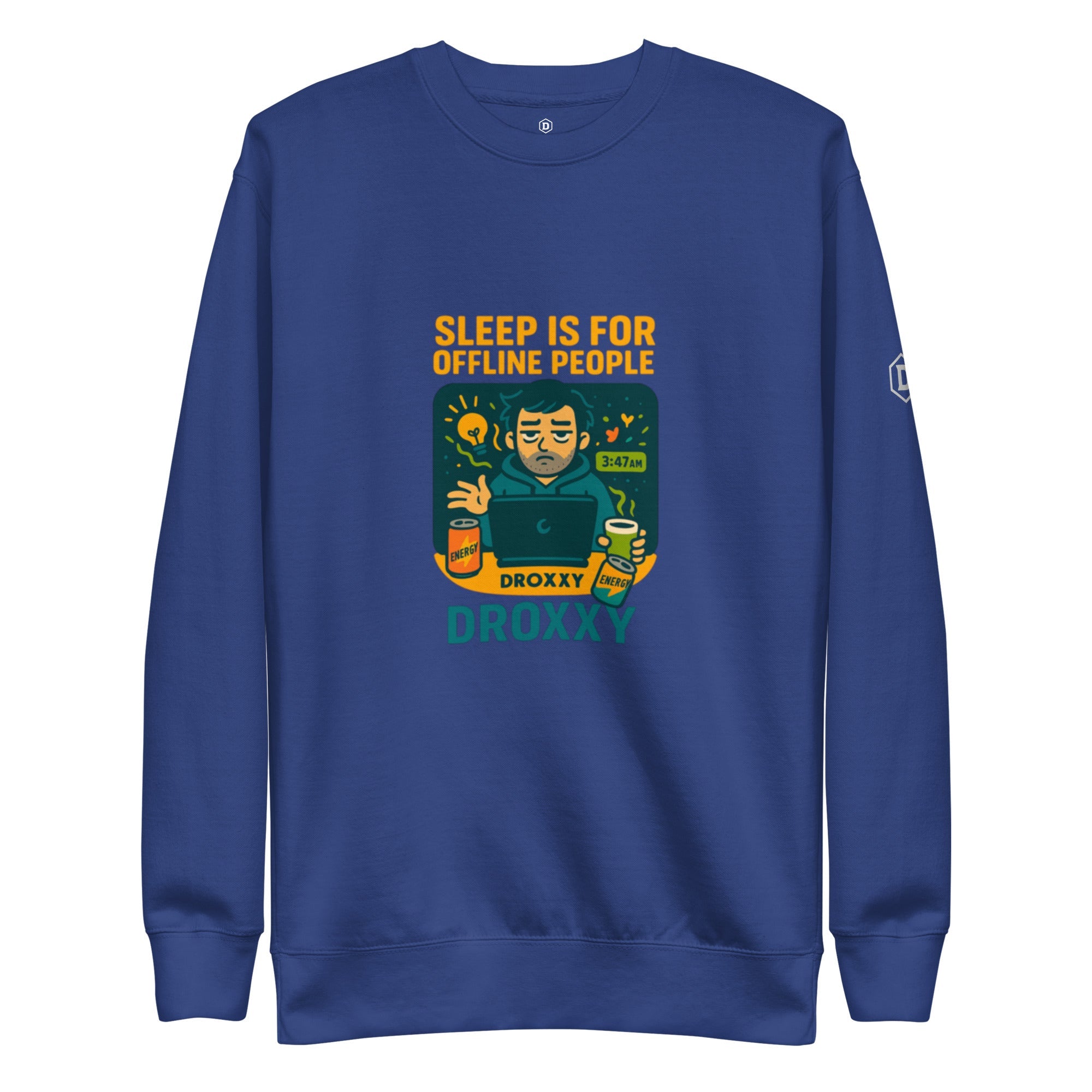 DROXXY mikina – Sleep Is for Offline People | | DROXXY