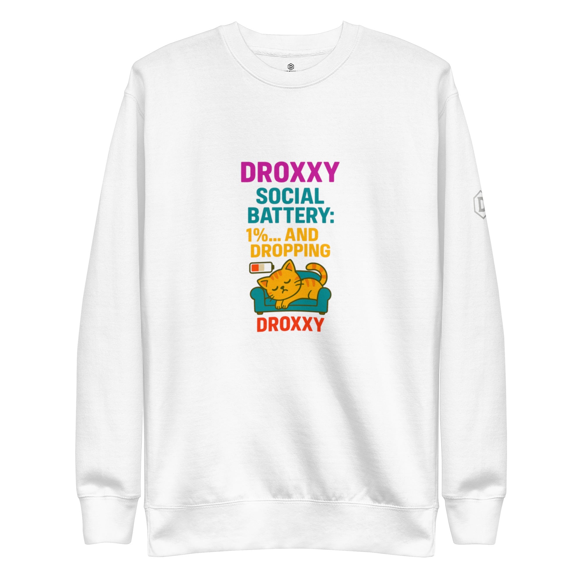 DROXXY mikina – Social Battery | | DROXXY