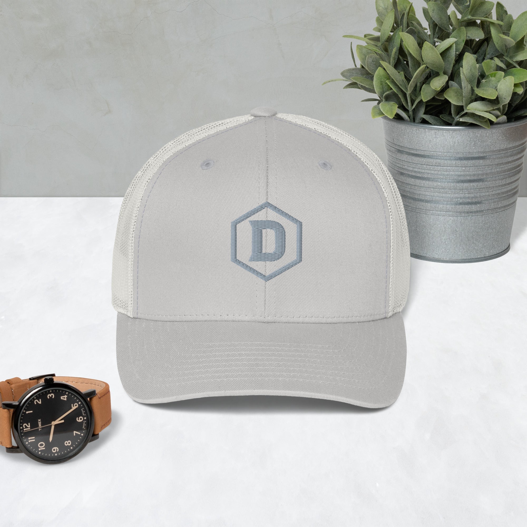DROXXY Structured Trucker Čepice – Symbol D | | DROXXY