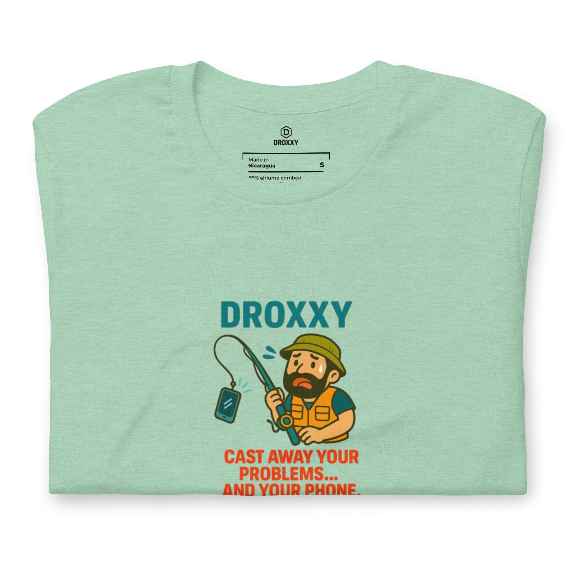 DROXXY tričko – Cast Away Your Phone | | DROXXY