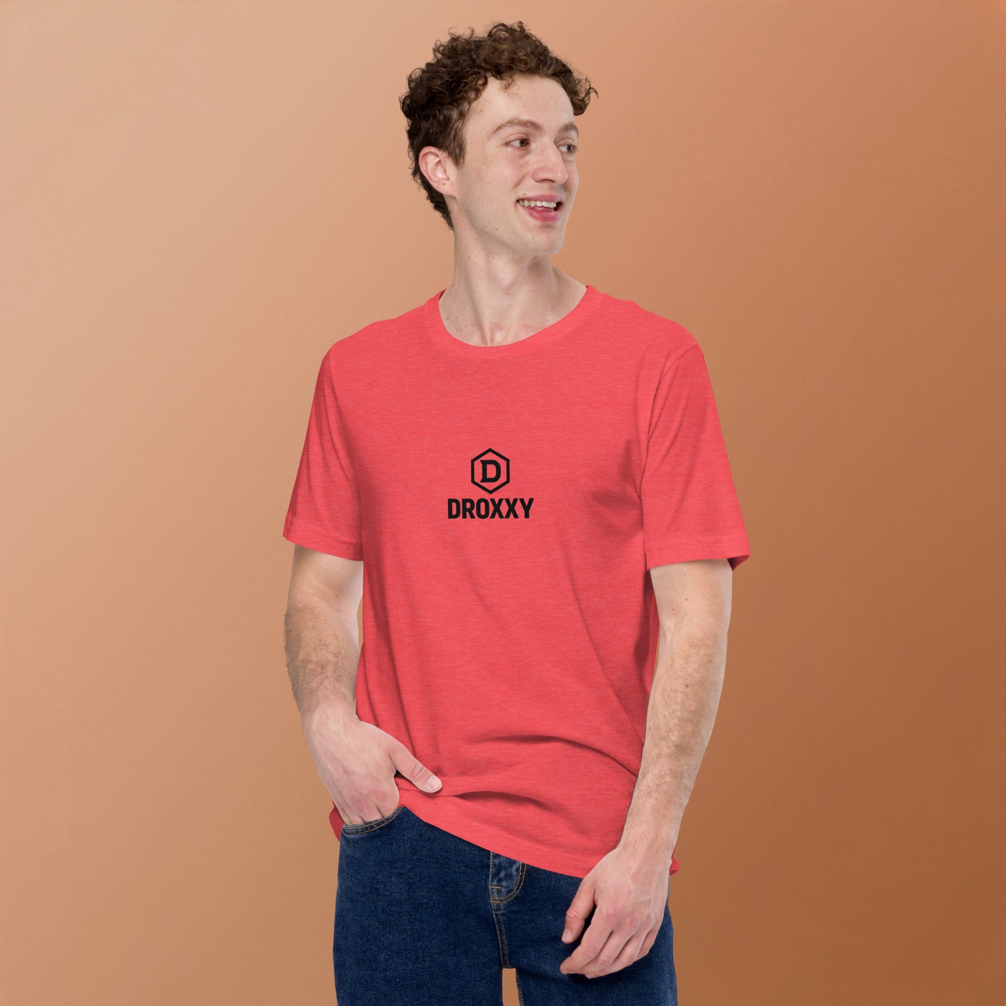 DROXXY – Tričko s logem na hrudi | | DROXXY