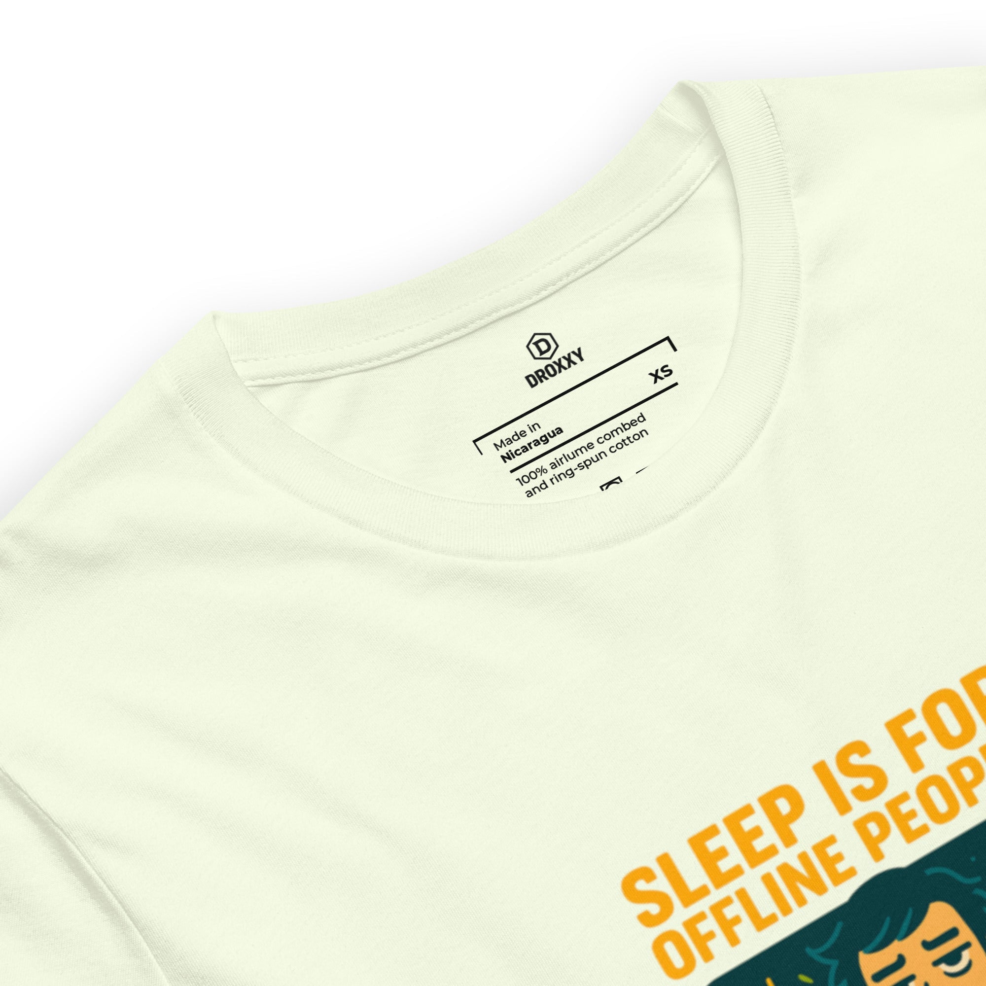 DROXXY tričko – Sleep Is for Offline People | | DROXXY