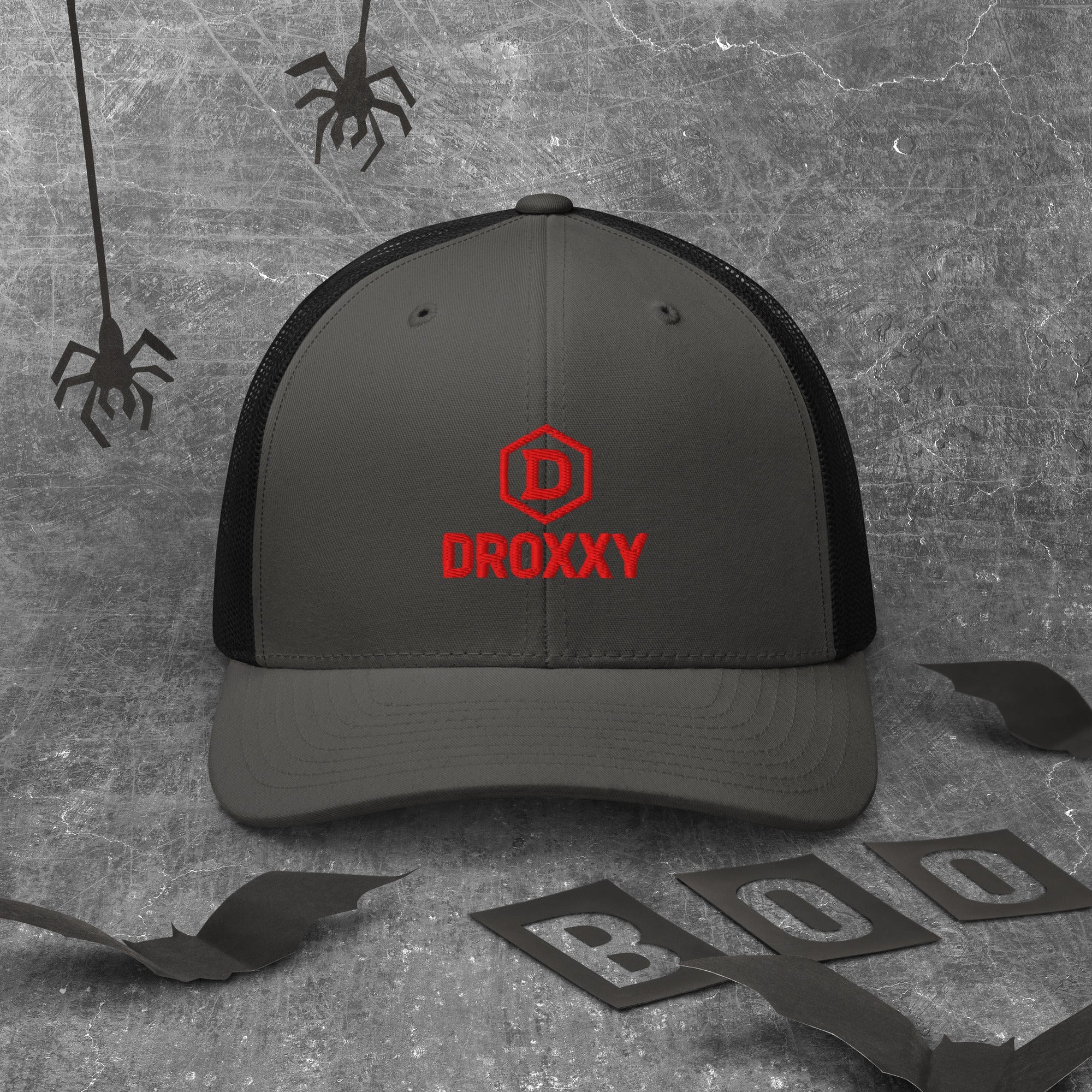 DROXXY Trucker čepice – Red Signature Edition | | DROXXY
