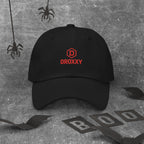 Čepice DROXXY – DROXXY Classic Dad Cap – kšiltovka s červeným logem | Streetwear doplněk s originálním potiskem
