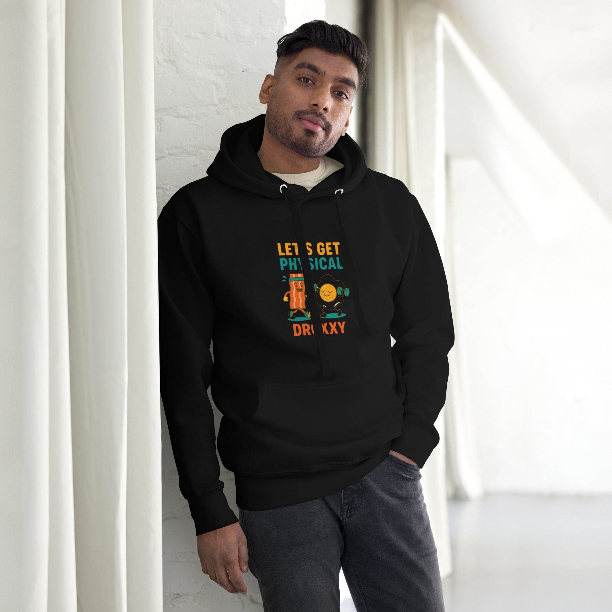 Mikina DROXXY – Unisex mikina DROXXY – Let’s Get Physical | Stylová streetwear móda