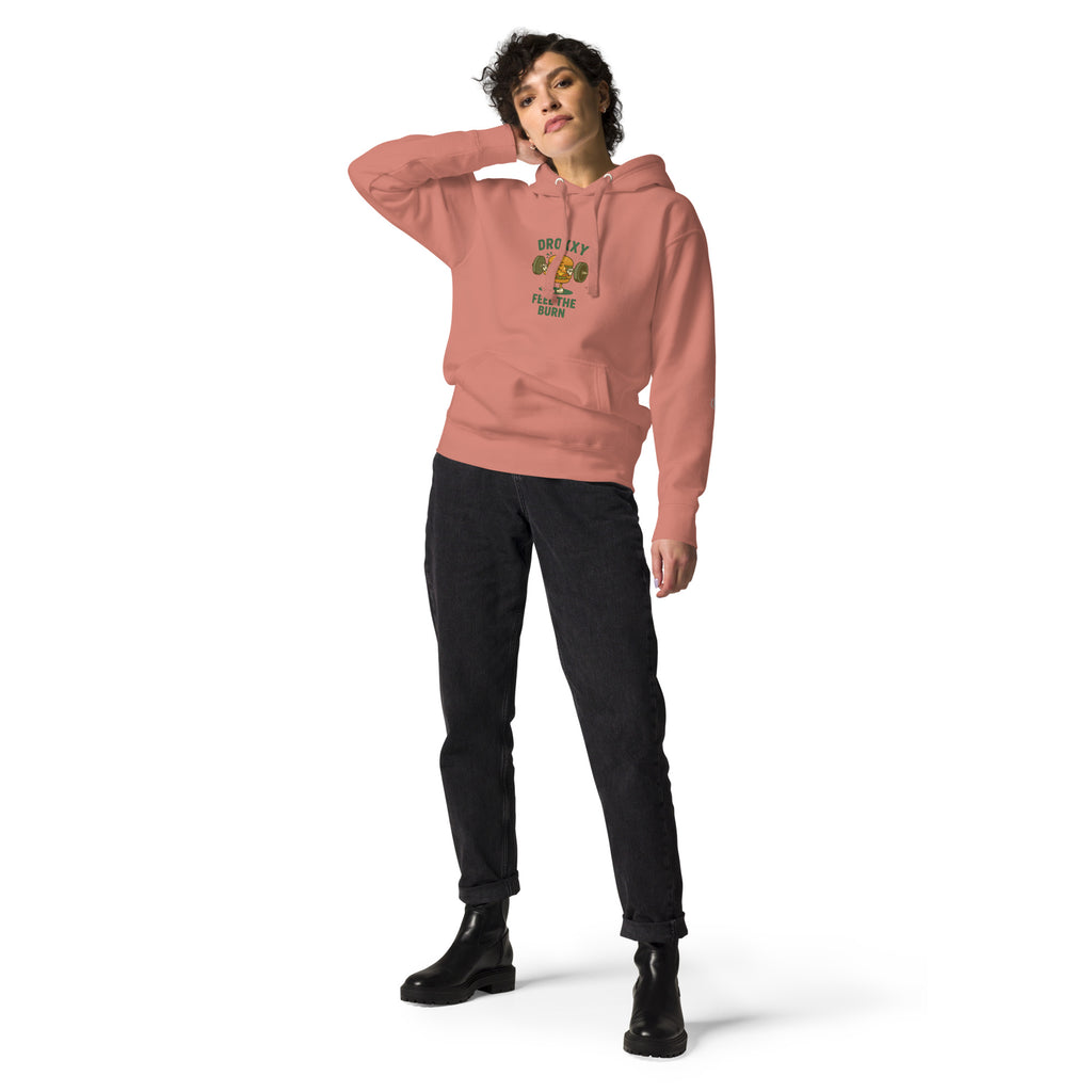 Mikina DROXXY – Unisex mikina DROXXY – Feel the Burn | Stylová streetwear móda