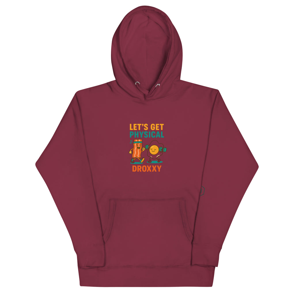Mikina DROXXY – Unisex mikina DROXXY – Let’s Get Physical | Stylová streetwear móda