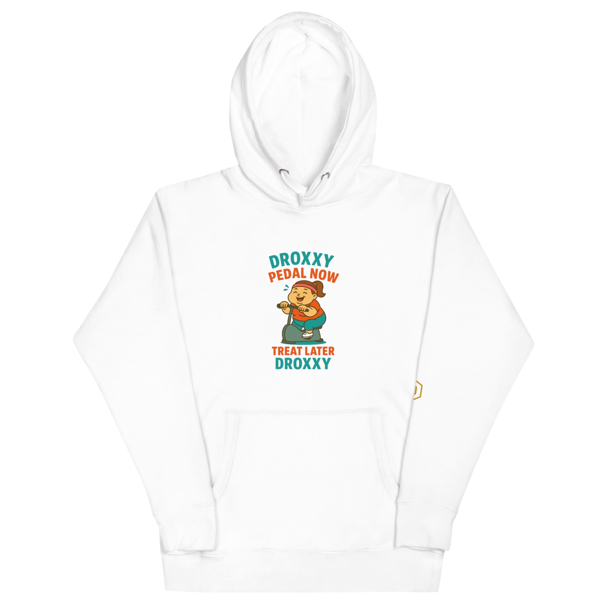 Mikina DROXXY – Unisex mikina DROXXY – Pedal Now, Treat Later | Stylová streetwear móda