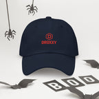 DROXXY Classic Dad Cap – kšiltovka s červeným logem | | DROXXY