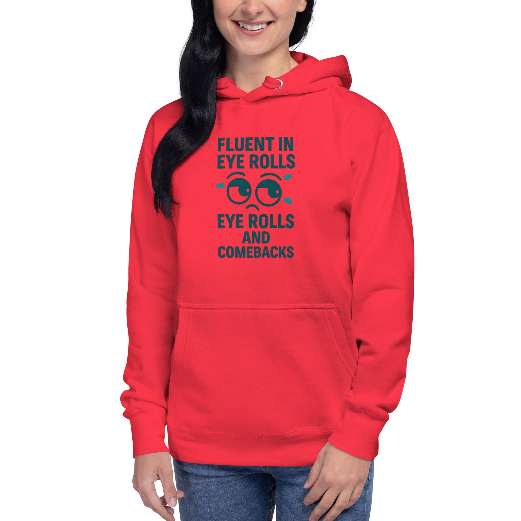 DROXXY – Fluent in Eye Rolls Hoodie | | DROXXY