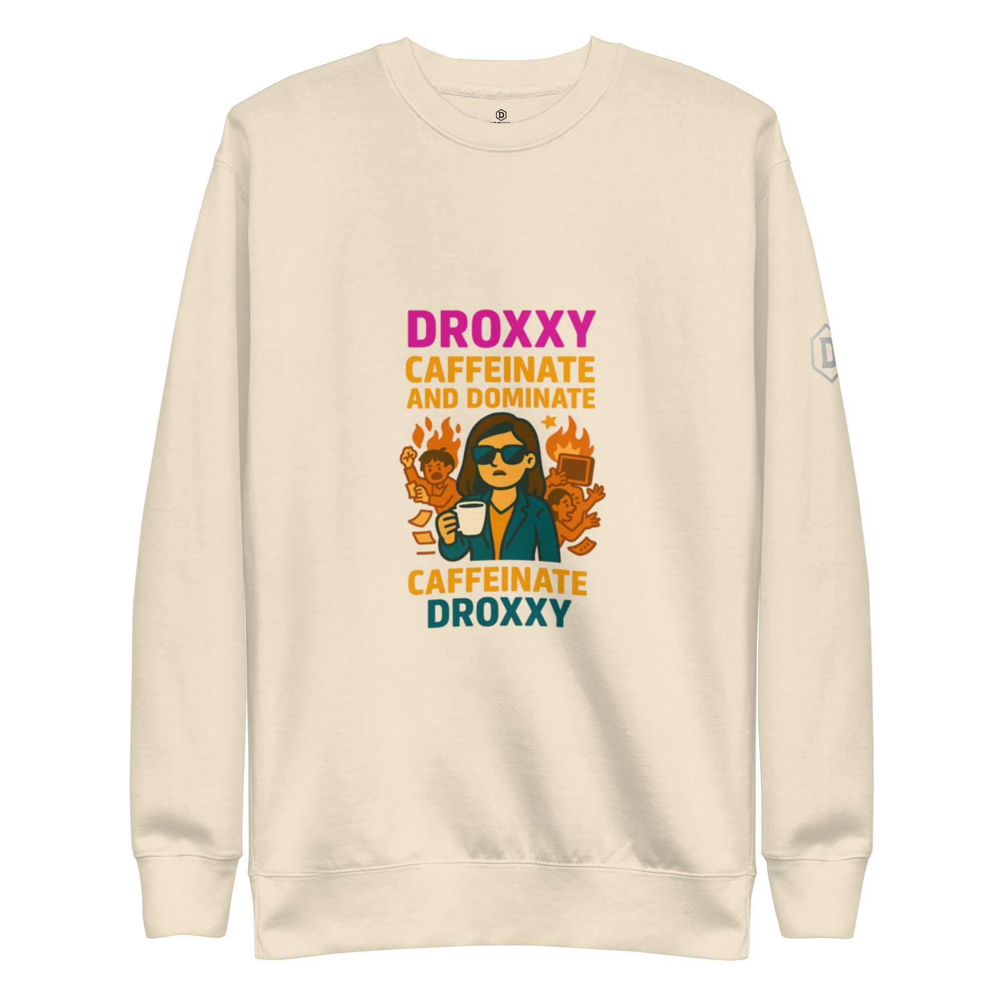 DROXXY mikina – Caffeinate and Dominate | | DROXXY