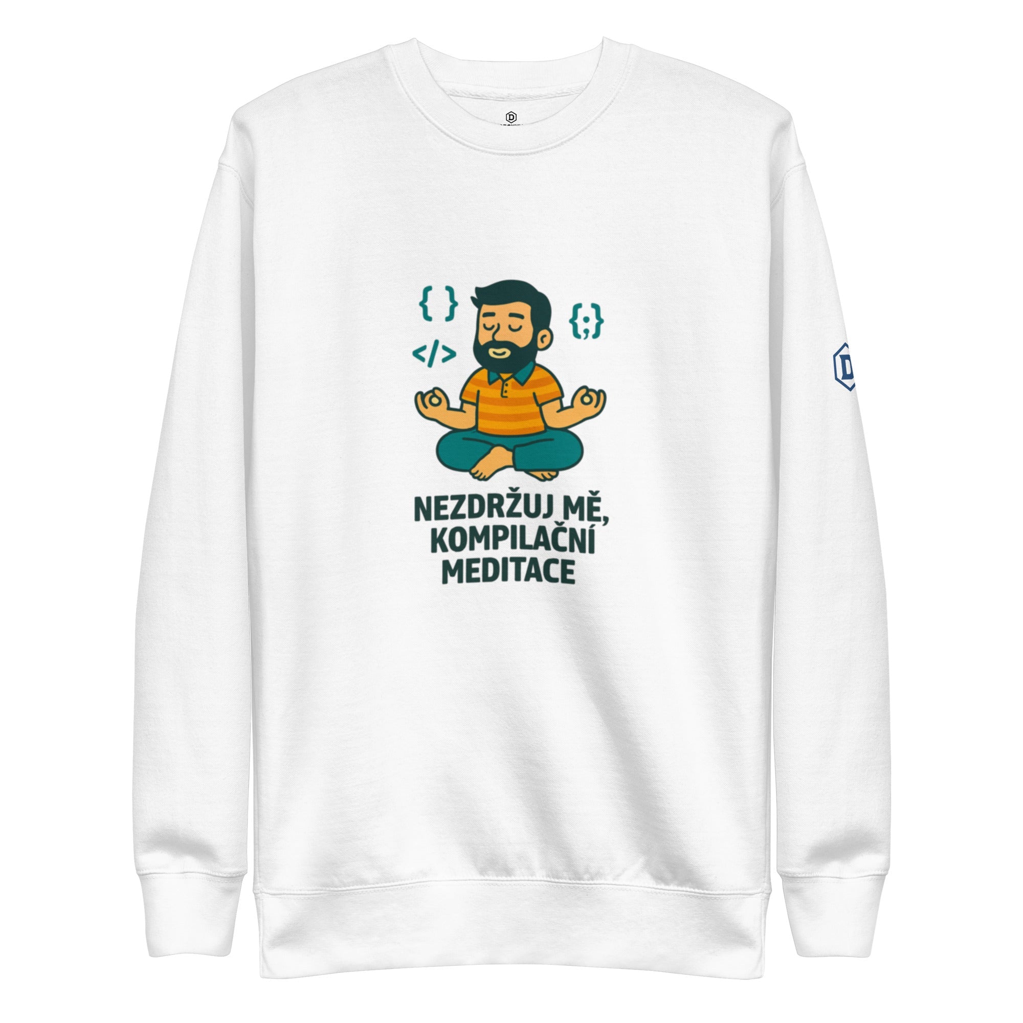 DROXXY Mikina „Kompilační klid“ – bez kapuce, zato s rovnováhou | | DROXXY