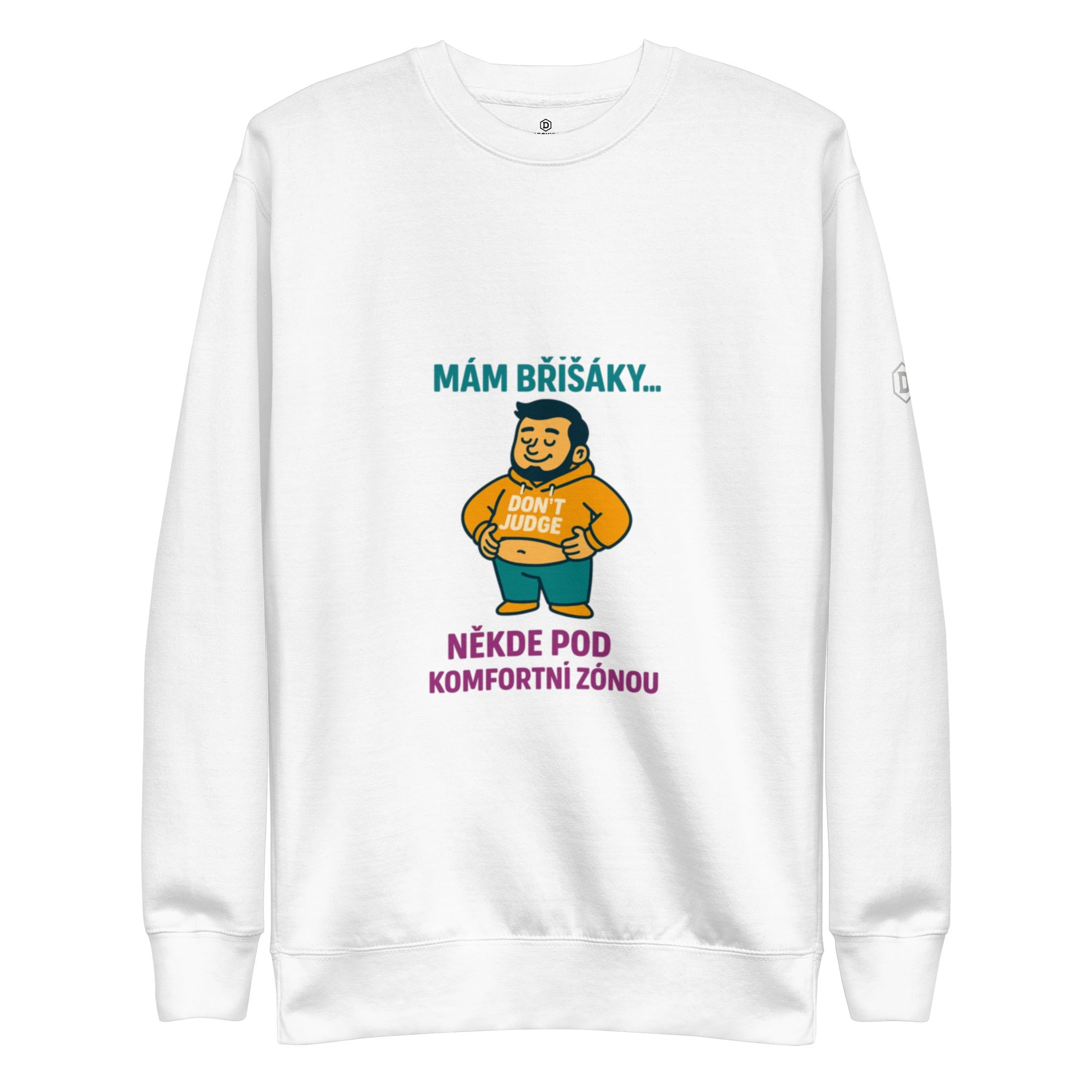 DROXXY Mikina „Mám břišáky“ – někde pod komfortní zónou | | DROXXY