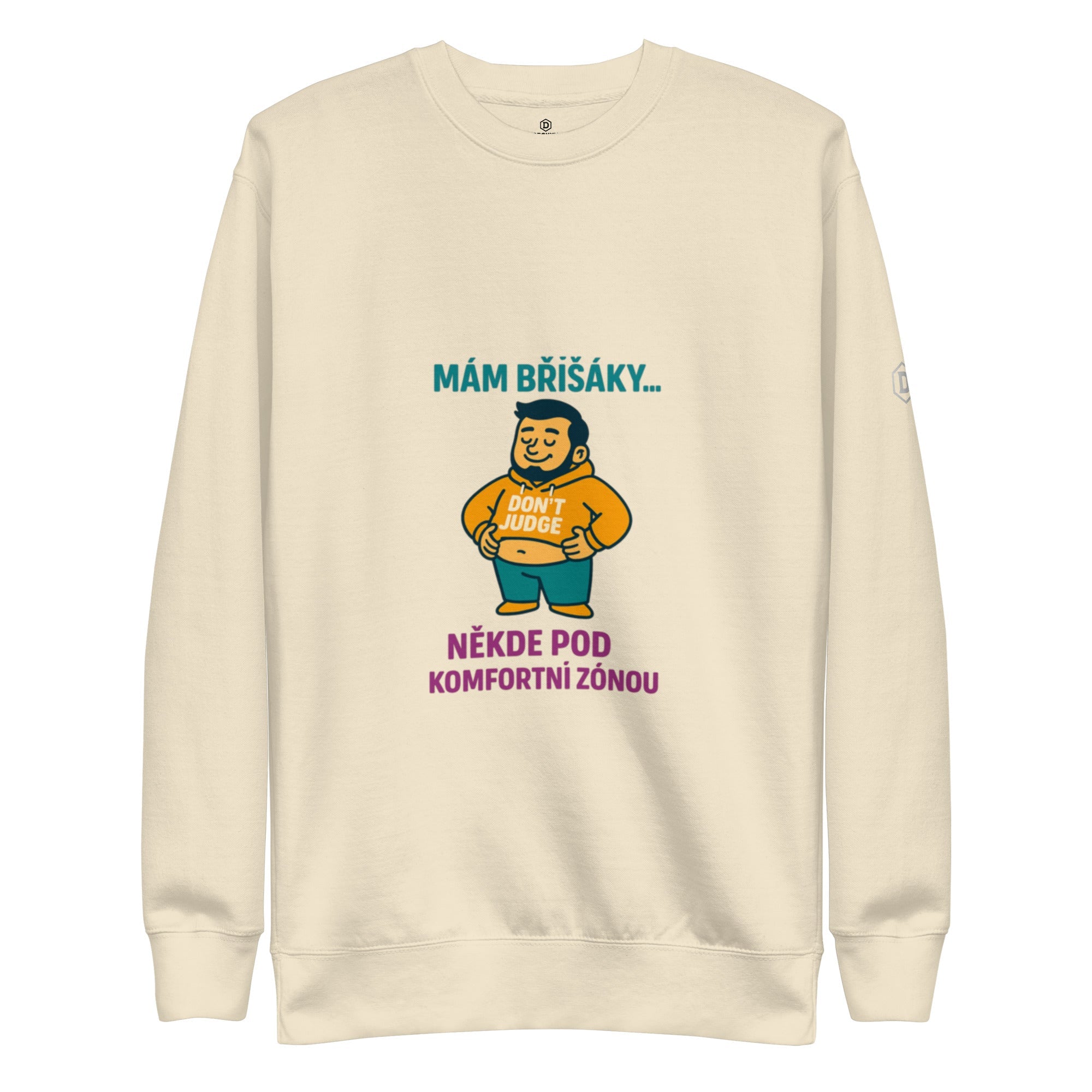 DROXXY Mikina „Mám břišáky“ – někde pod komfortní zónou | | DROXXY