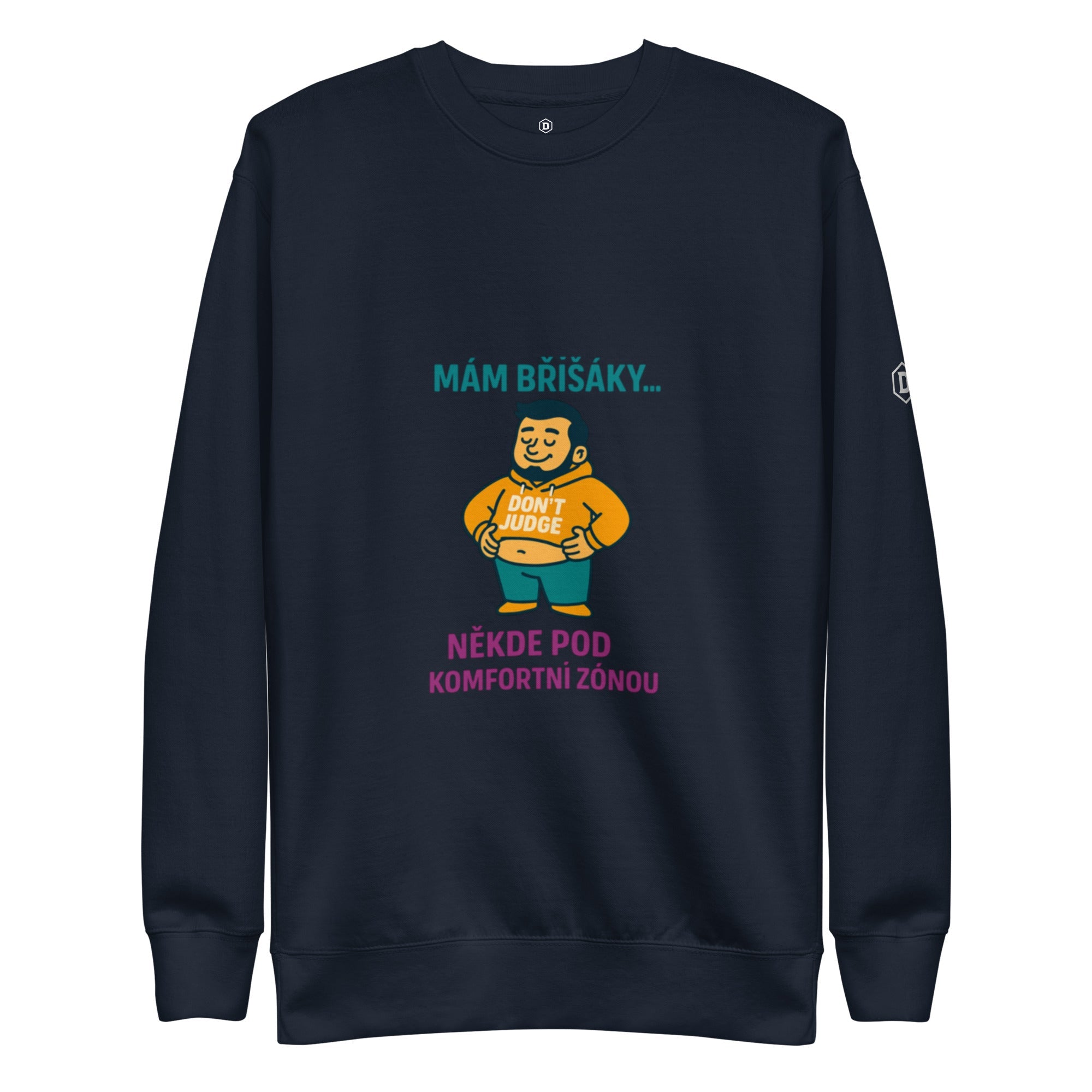 DROXXY Mikina „Mám břišáky“ – někde pod komfortní zónou | | DROXXY