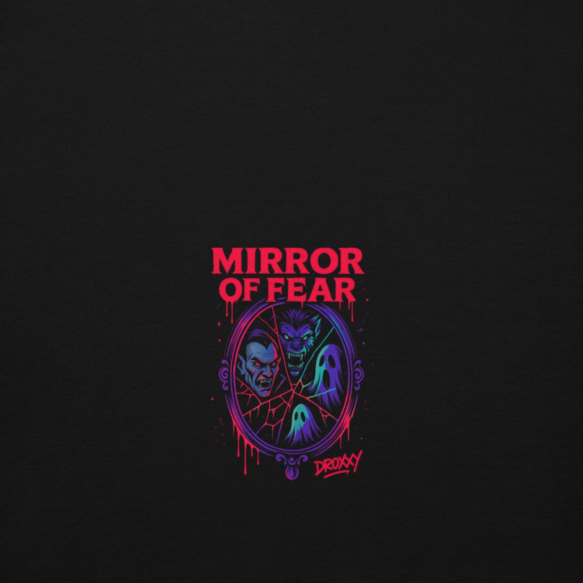 DROXXY Mikina – Mirror of Fear 🪞👁️ | | DROXXY