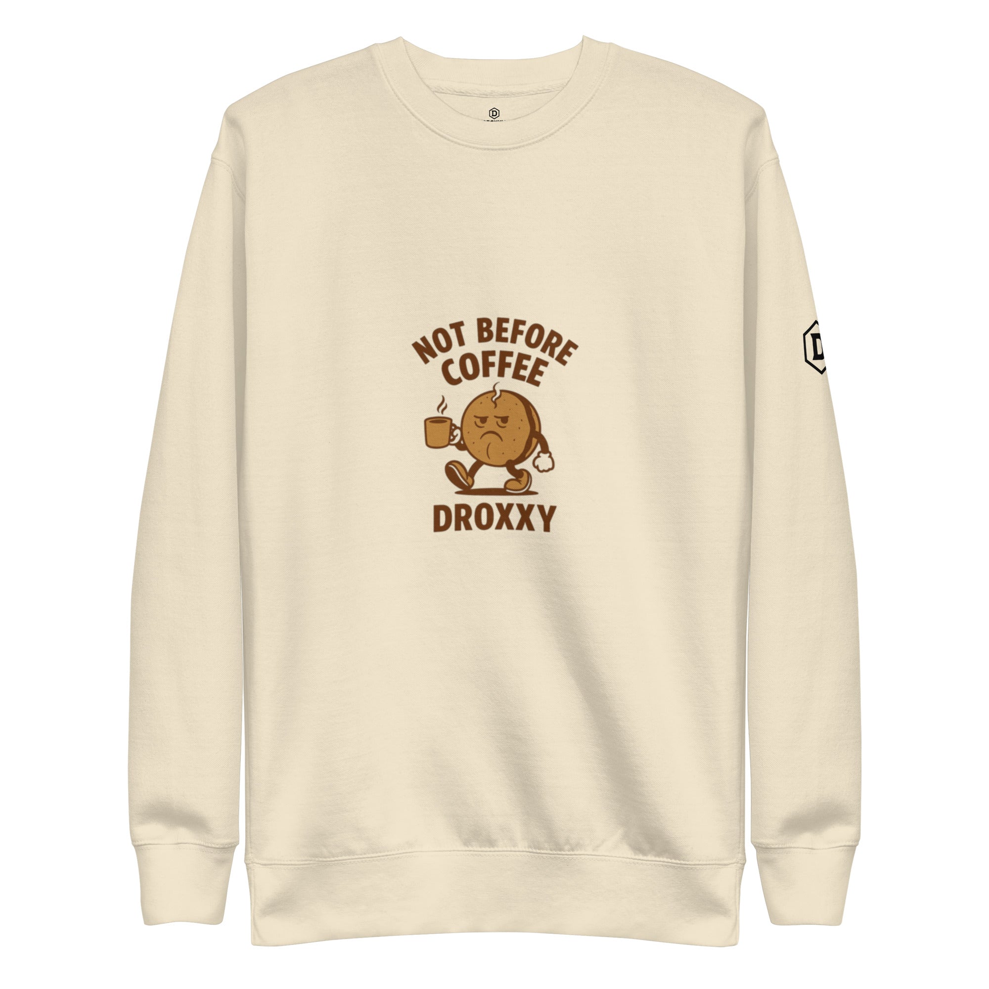 DROXXY mikina – Not Before Coffee | | DROXXY