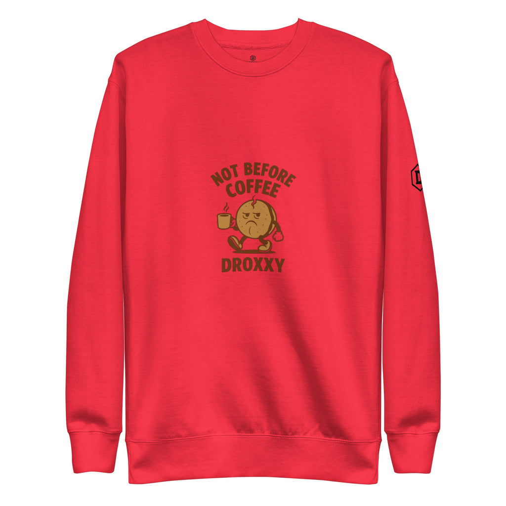 DROXXY mikina – Not Before Coffee | | DROXXY