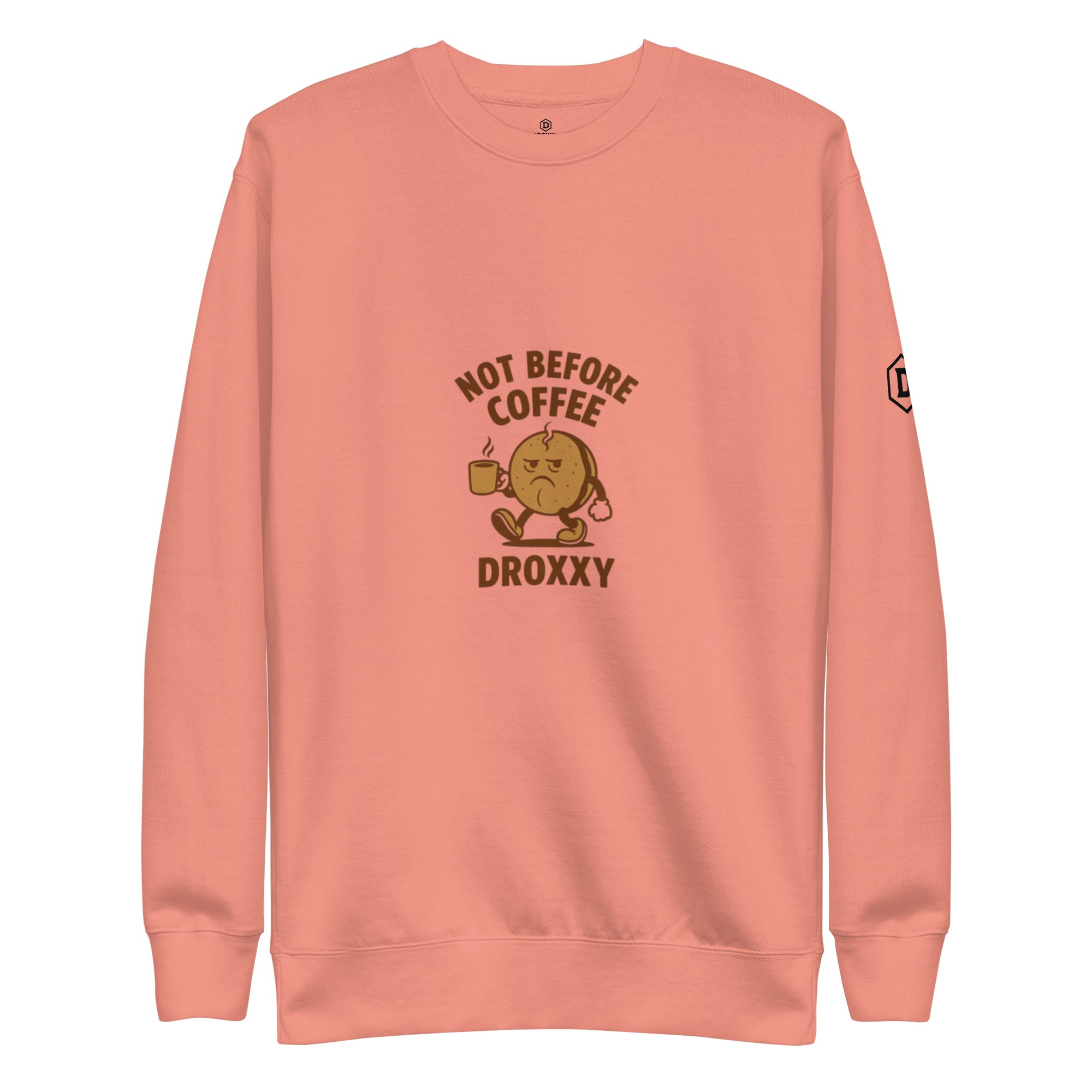 DROXXY mikina – Not Before Coffee | | DROXXY