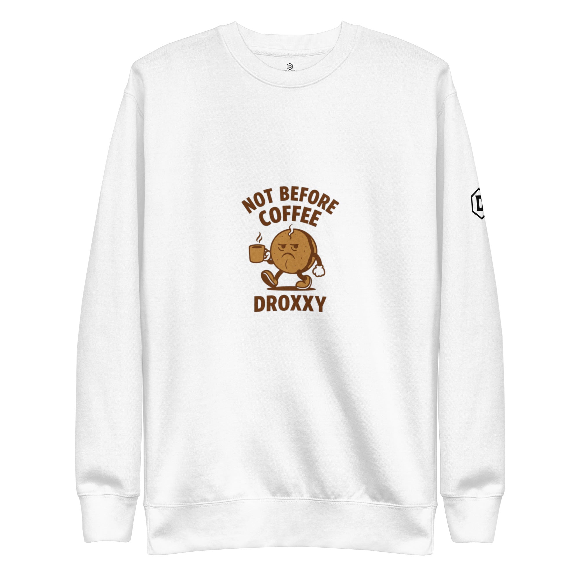 DROXXY mikina – Not Before Coffee | | DROXXY