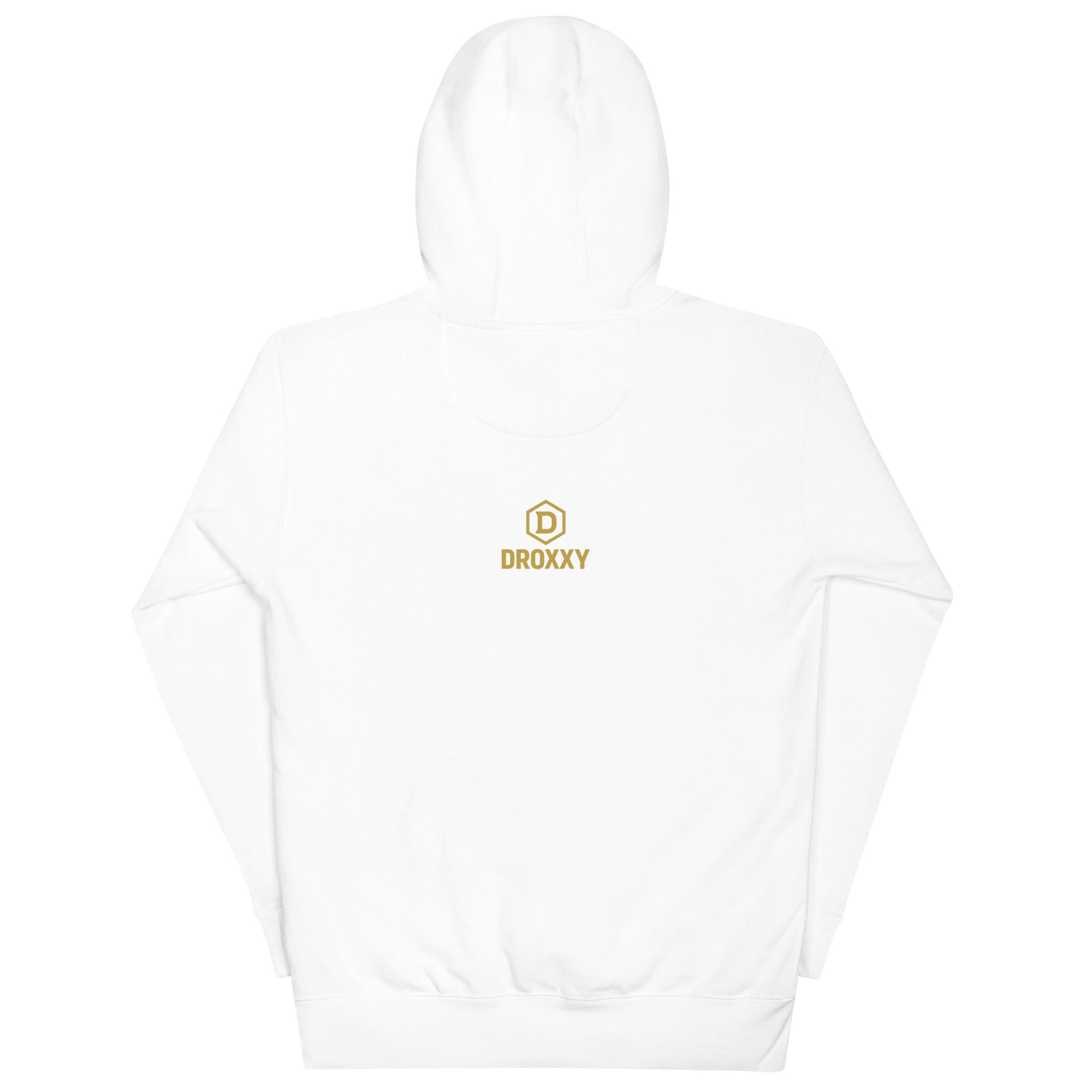 DROXXY – Mikina s kapucí se zlatým logem | | DROXXY