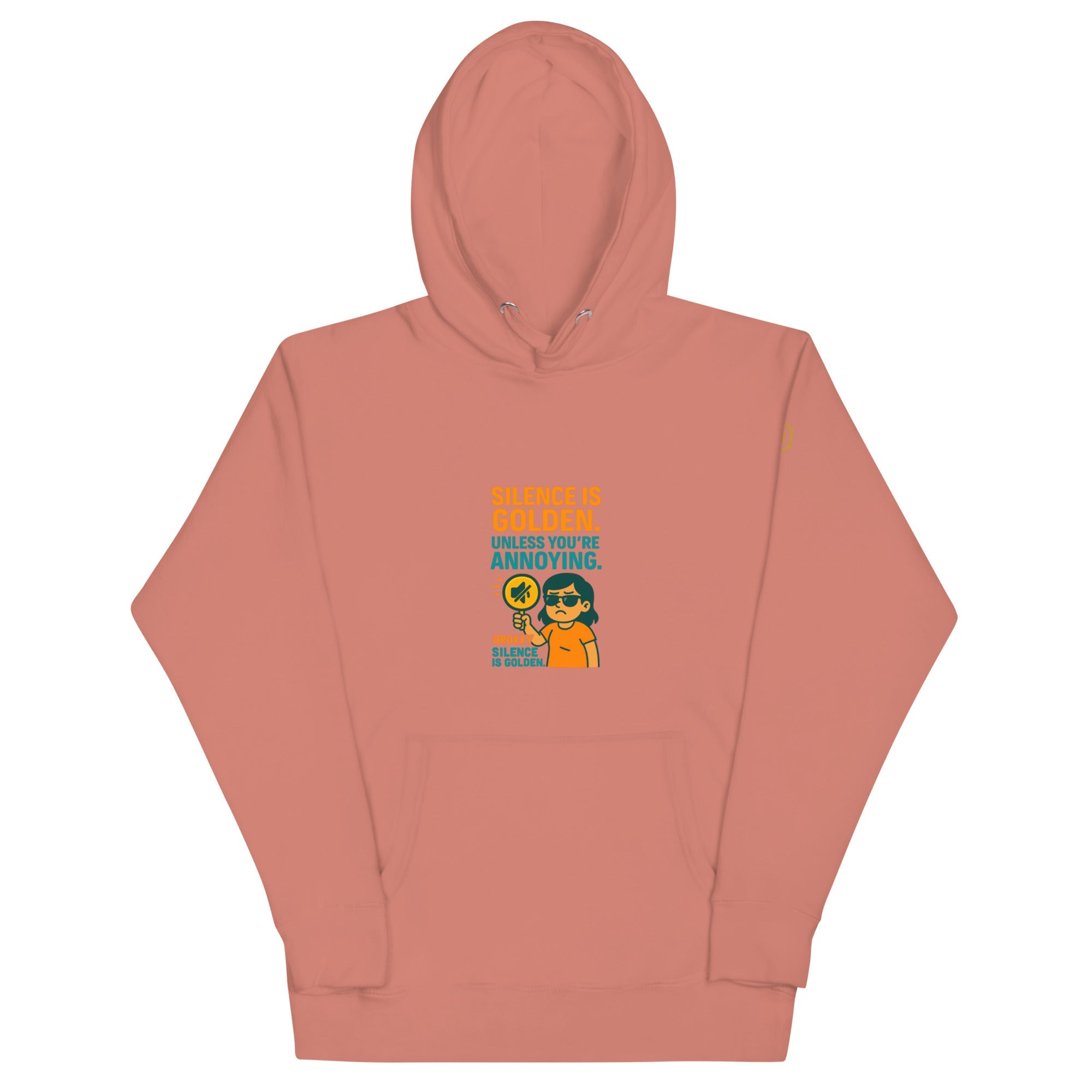 DROXXY mikina s kapucí – Silence Is Golden Hoodie | | DROXXY