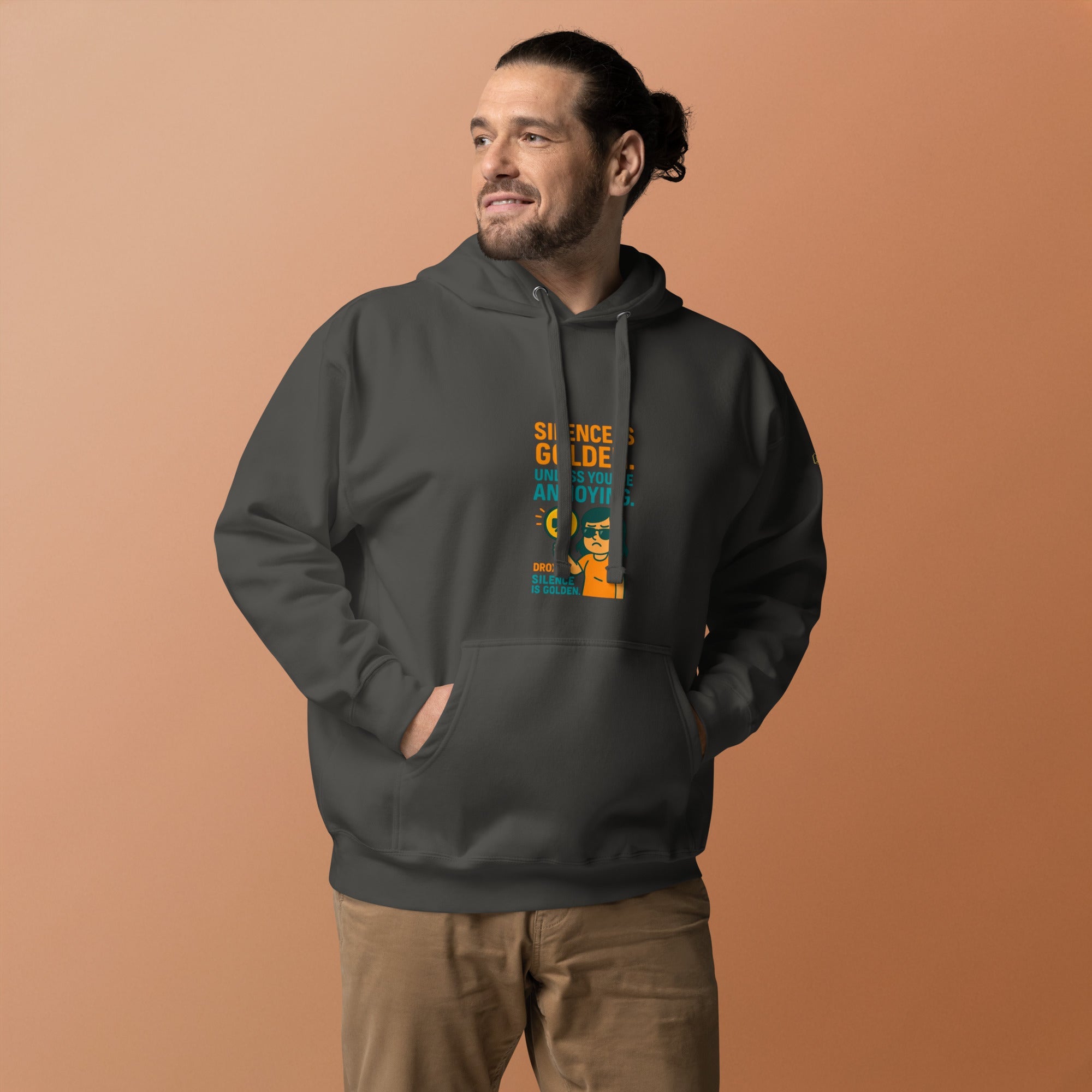 DROXXY mikina s kapucí – Silence Is Golden Hoodie | | DROXXY