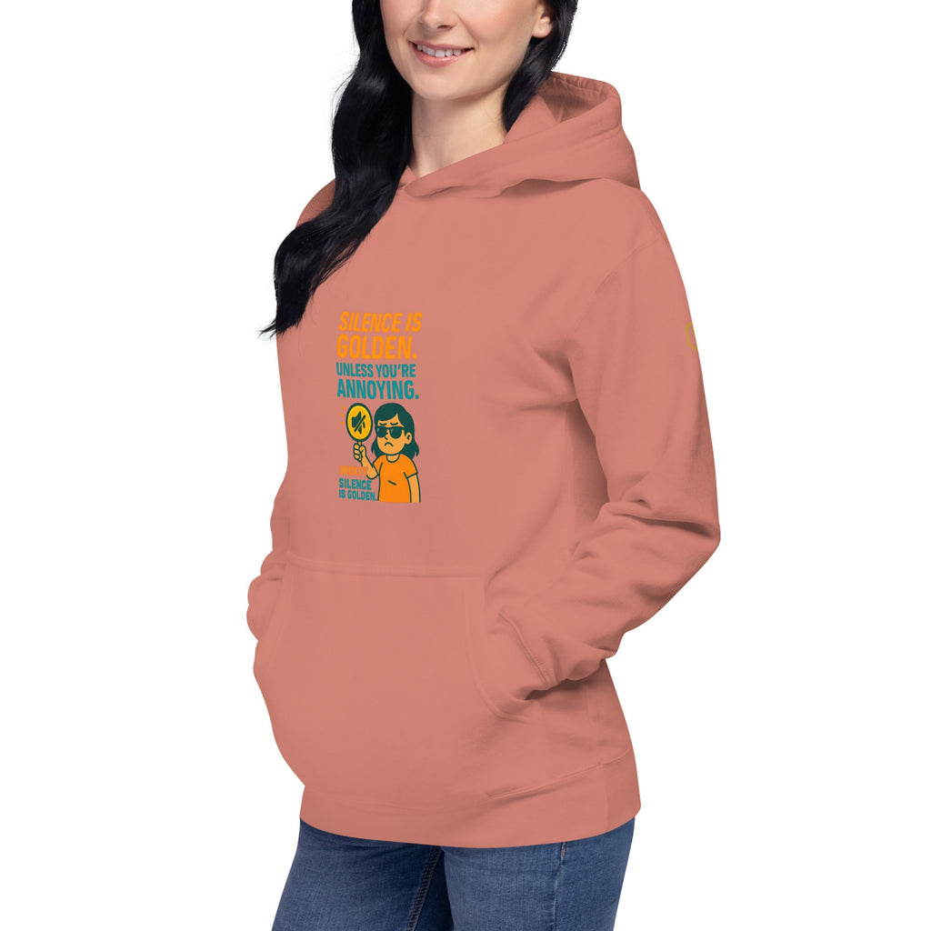 DROXXY mikina s kapucí – Silence Is Golden Hoodie | | DROXXY