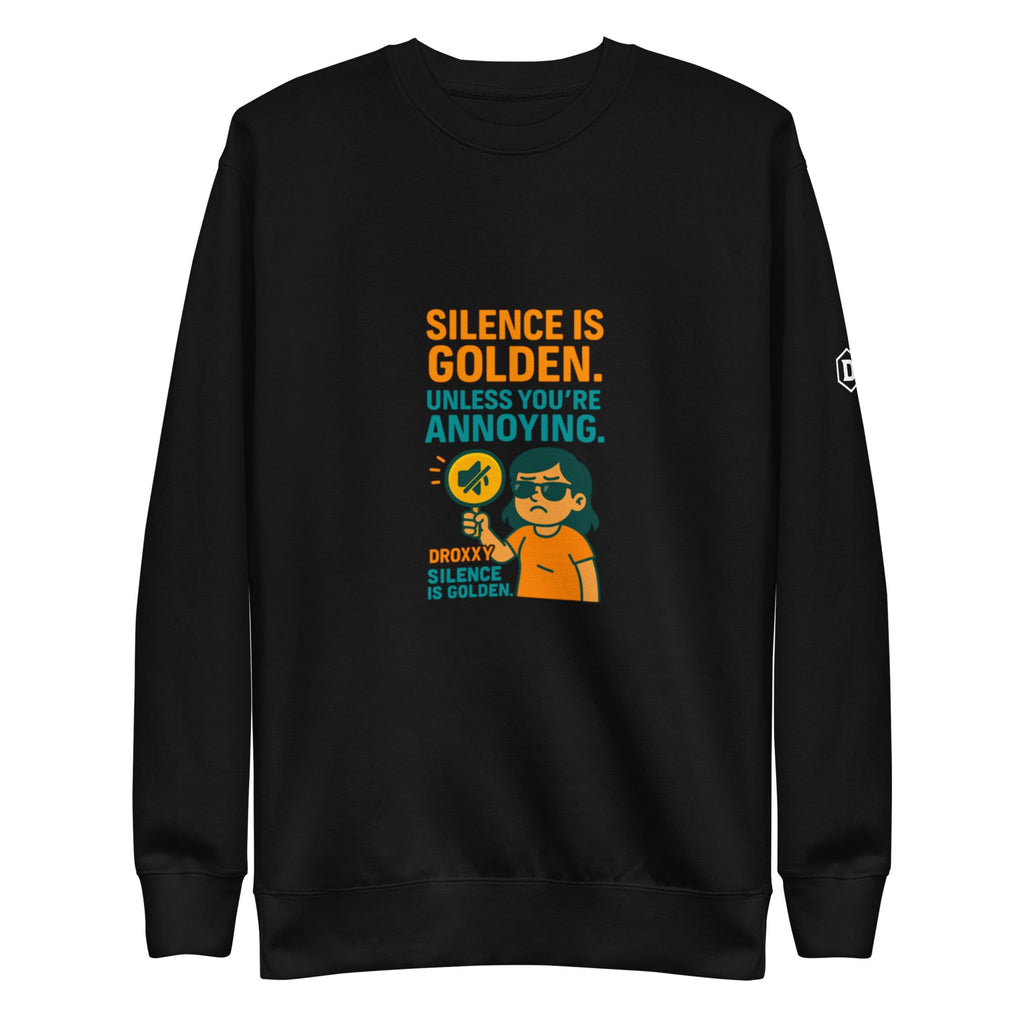 DROXXY mikina – Silence Is Golden | | DROXXY