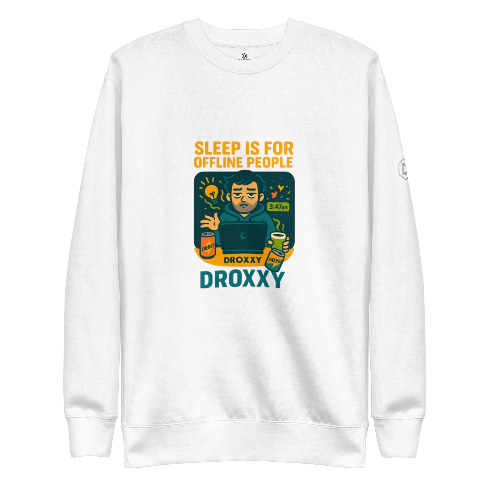 DROXXY mikina – Sleep Is for Offline People | | DROXXY