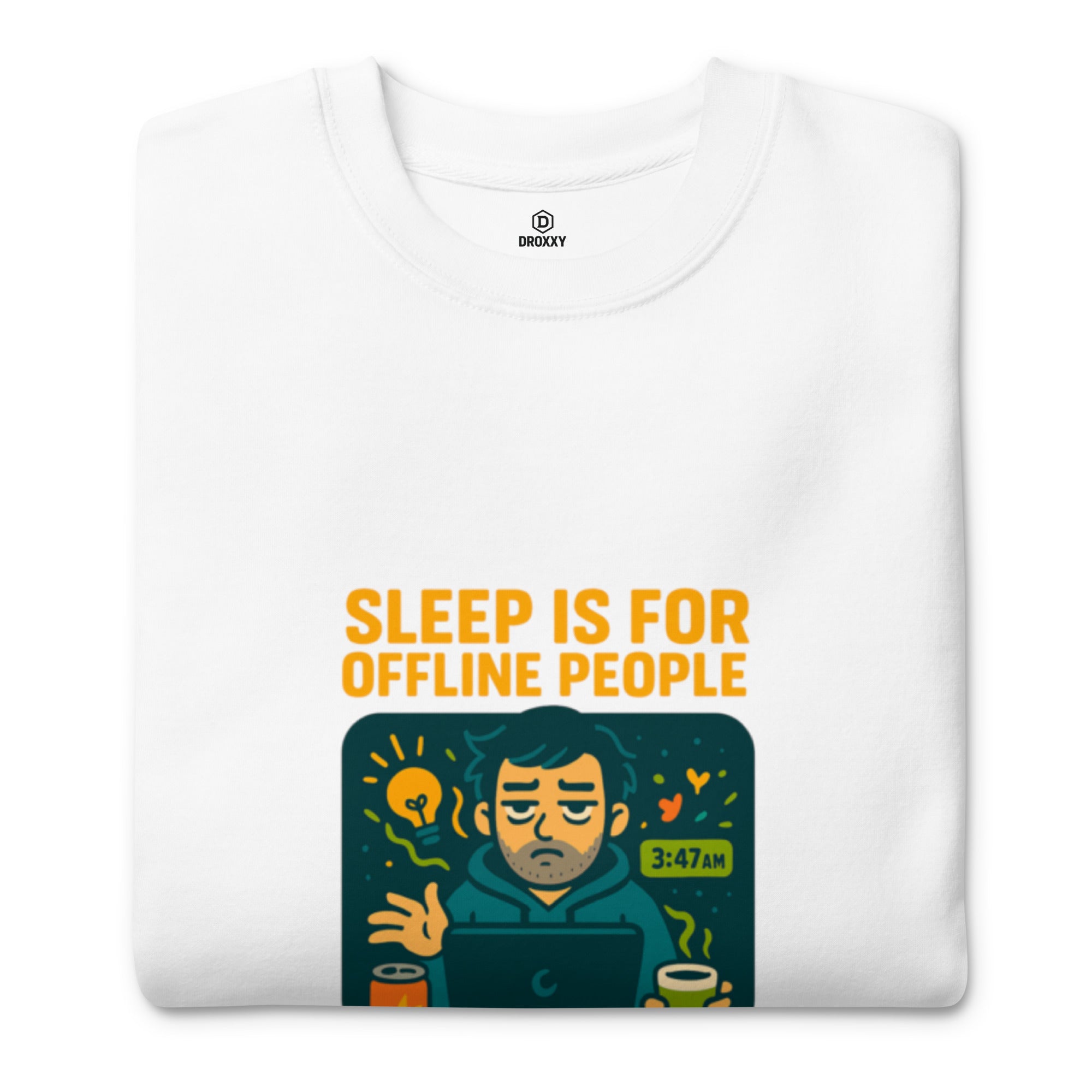 DROXXY mikina – Sleep Is for Offline People | | DROXXY