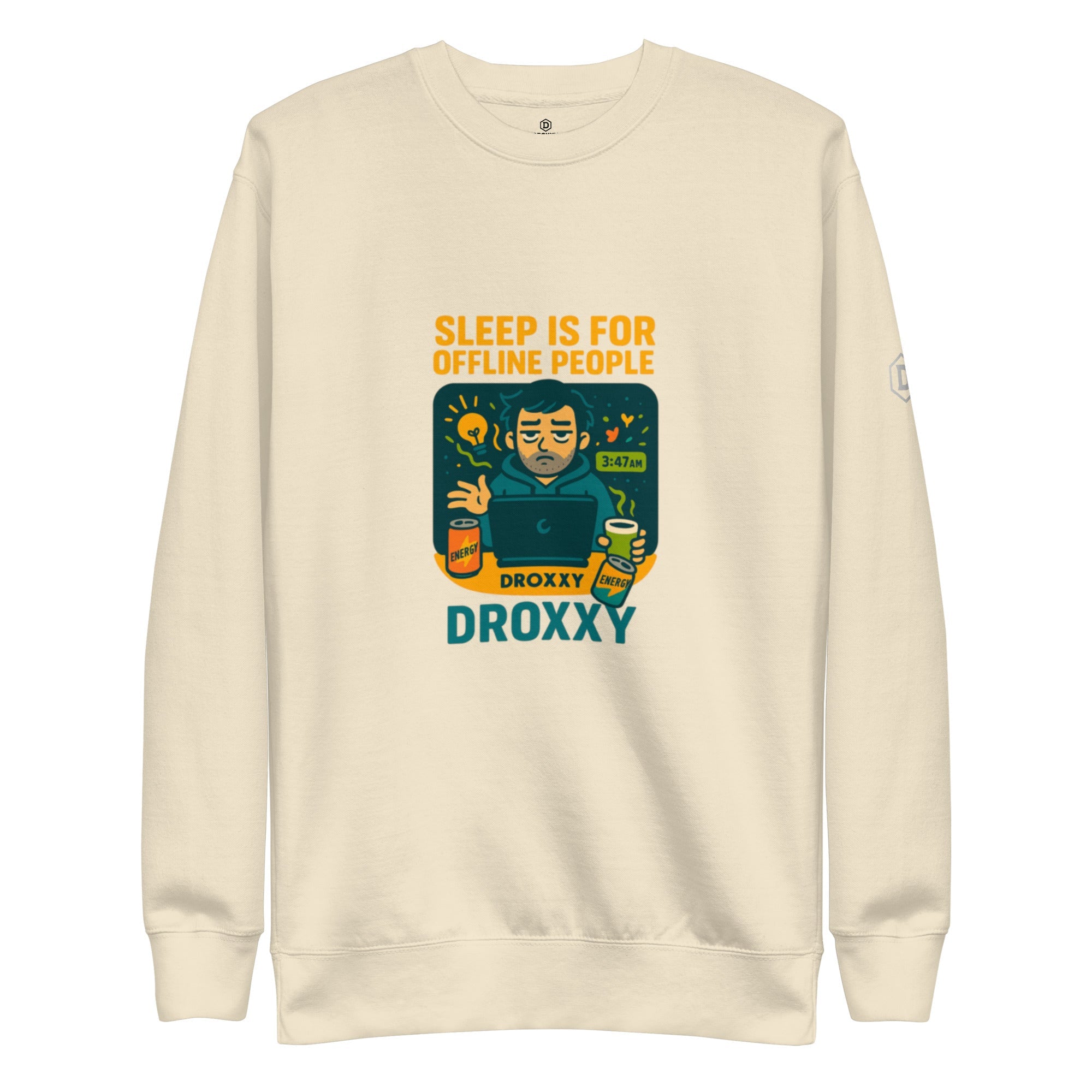 DROXXY mikina – Sleep Is for Offline People | | DROXXY