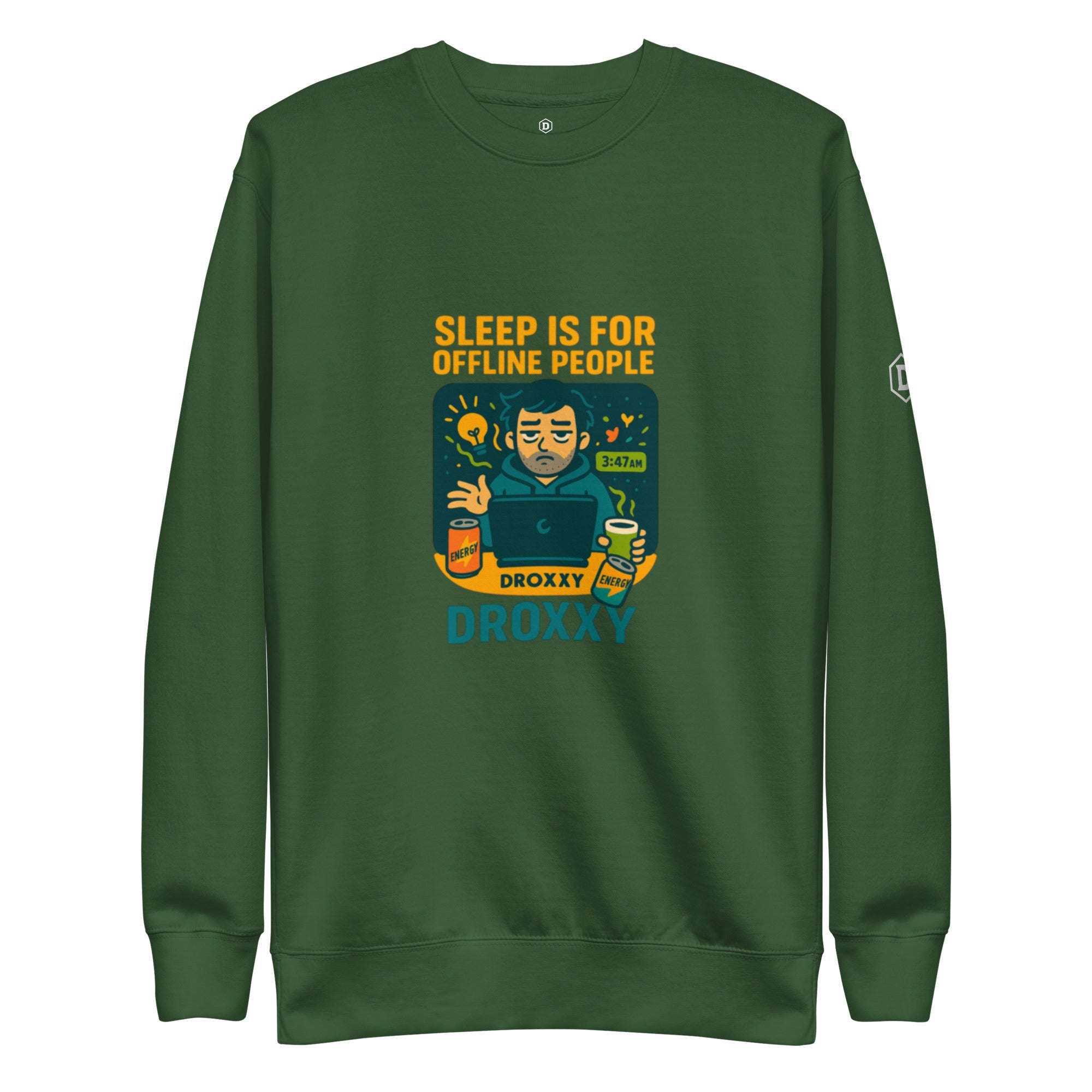 DROXXY mikina – Sleep Is for Offline People | | DROXXY