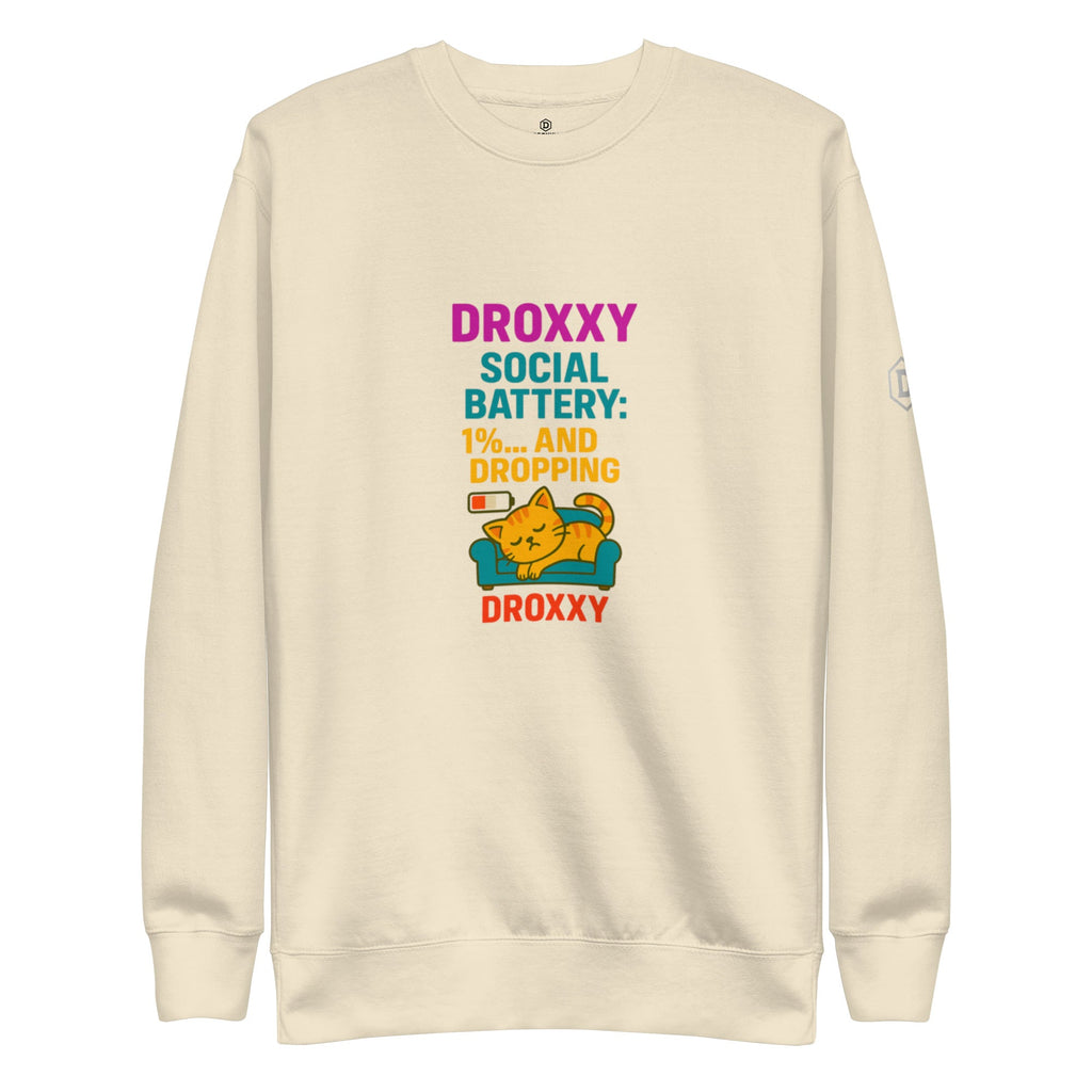 DROXXY mikina – Social Battery | | DROXXY