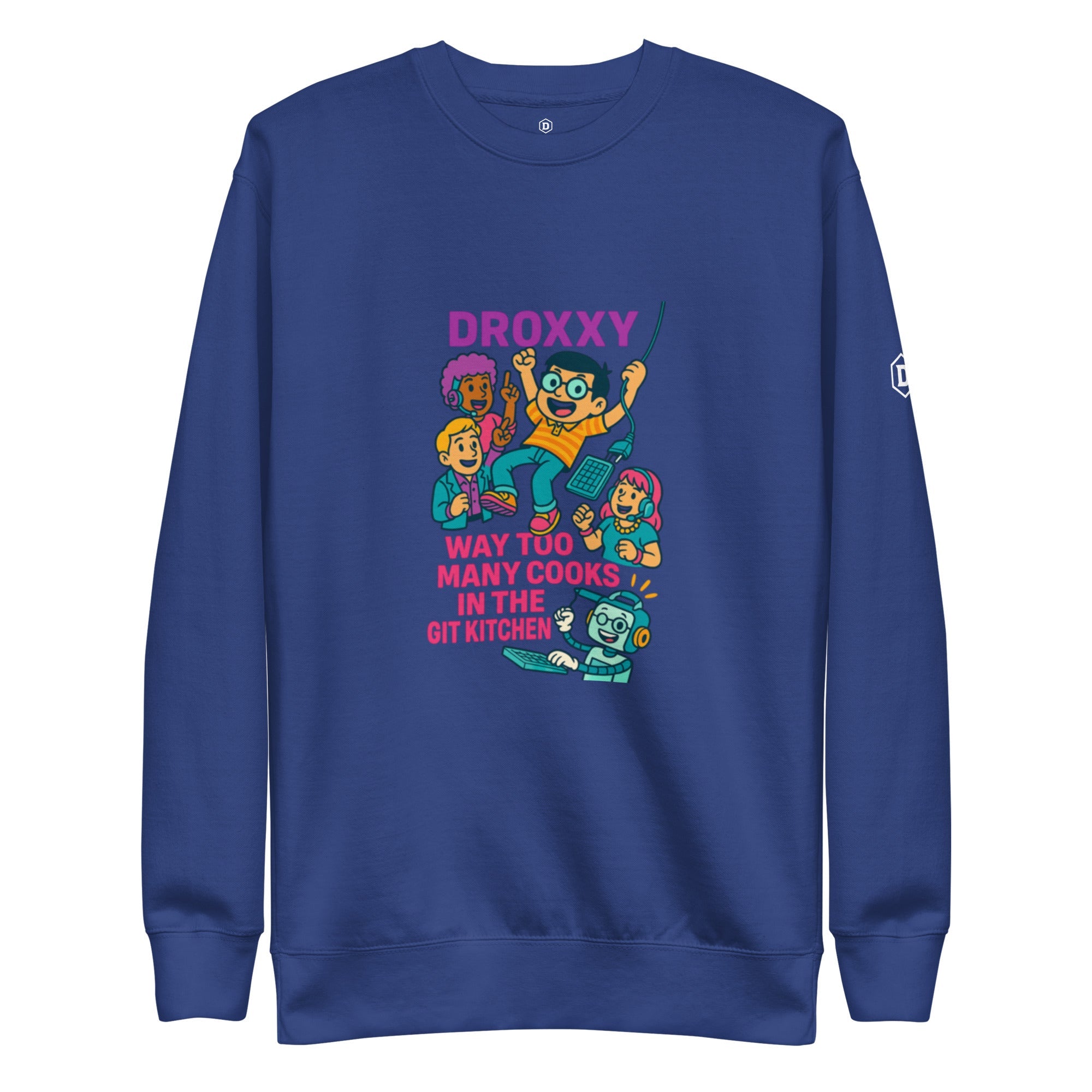 DROXXY mikina – Too Many Cooks in the Git Kitchen | | DROXXY