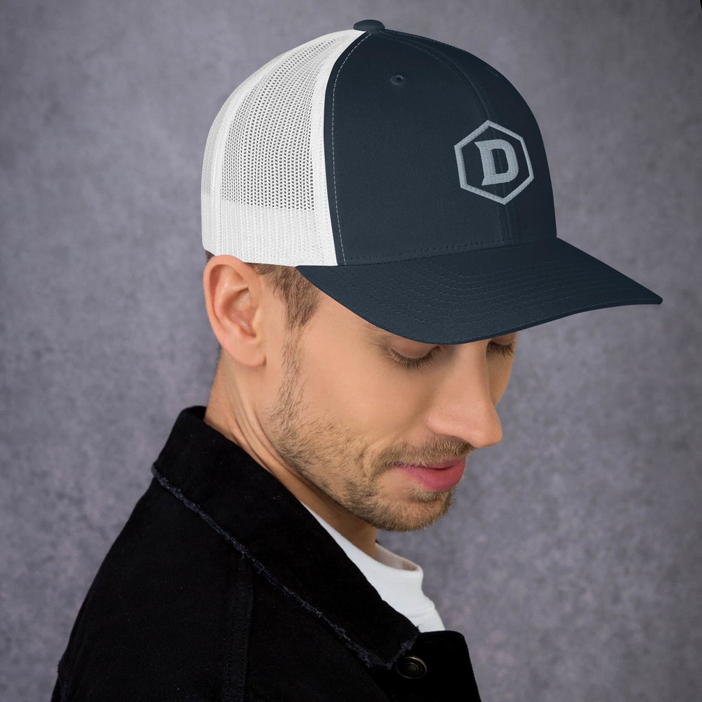 DROXXY Structured Trucker Čepice – Symbol D | | DROXXY