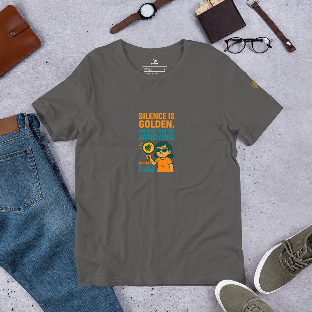 DROXXY tričko – Silence Is Golden Tee | | DROXXY