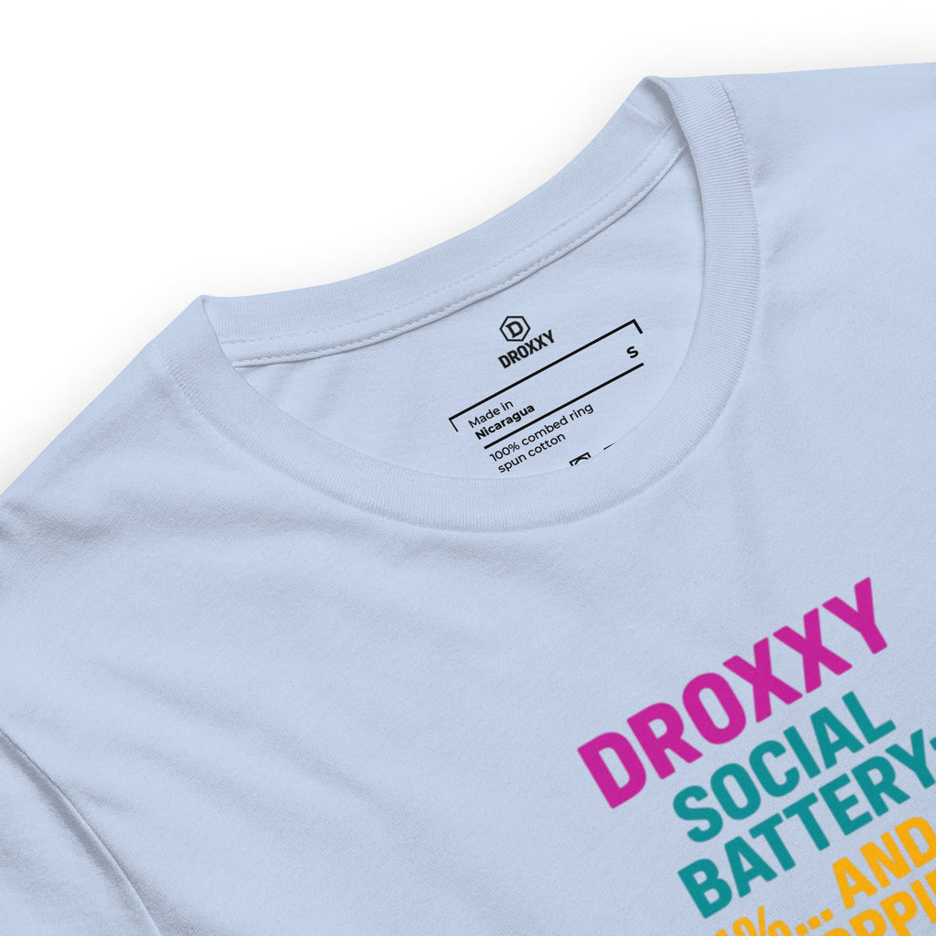 DROXXY tričko – Social Battery | | DROXXY
