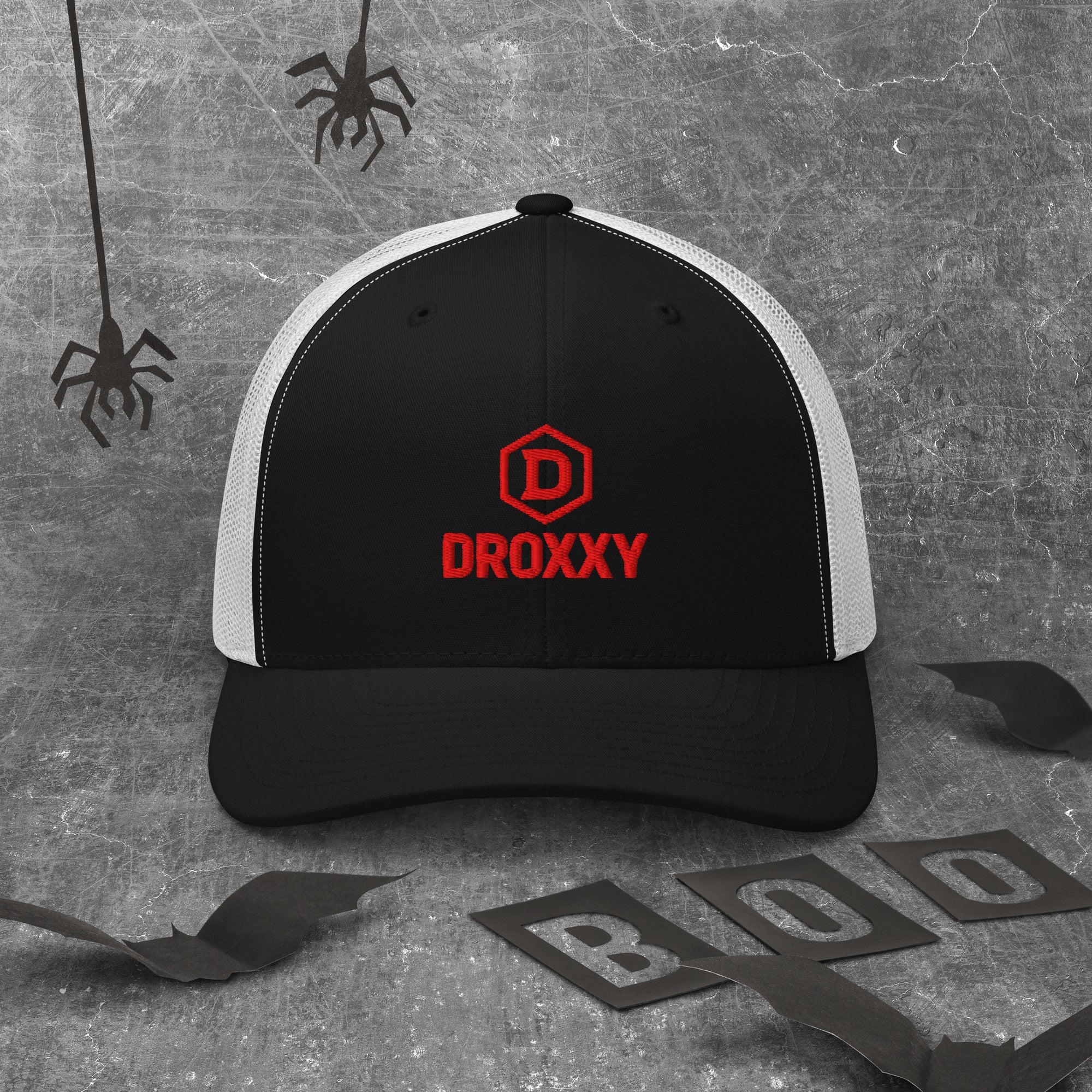 DROXXY Trucker čepice – Red Signature Edition | | DROXXY