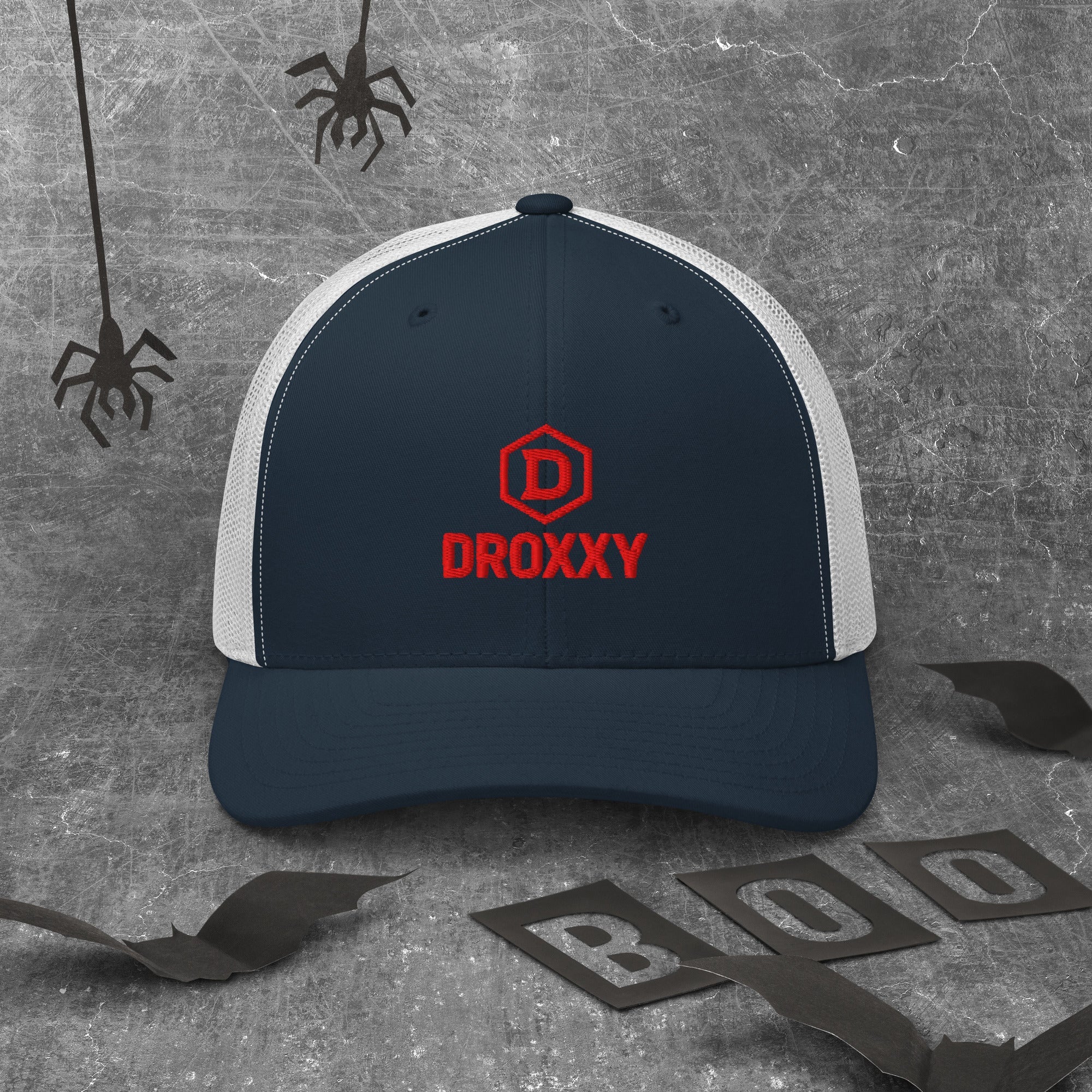 DROXXY Trucker čepice – Red Signature Edition | | DROXXY